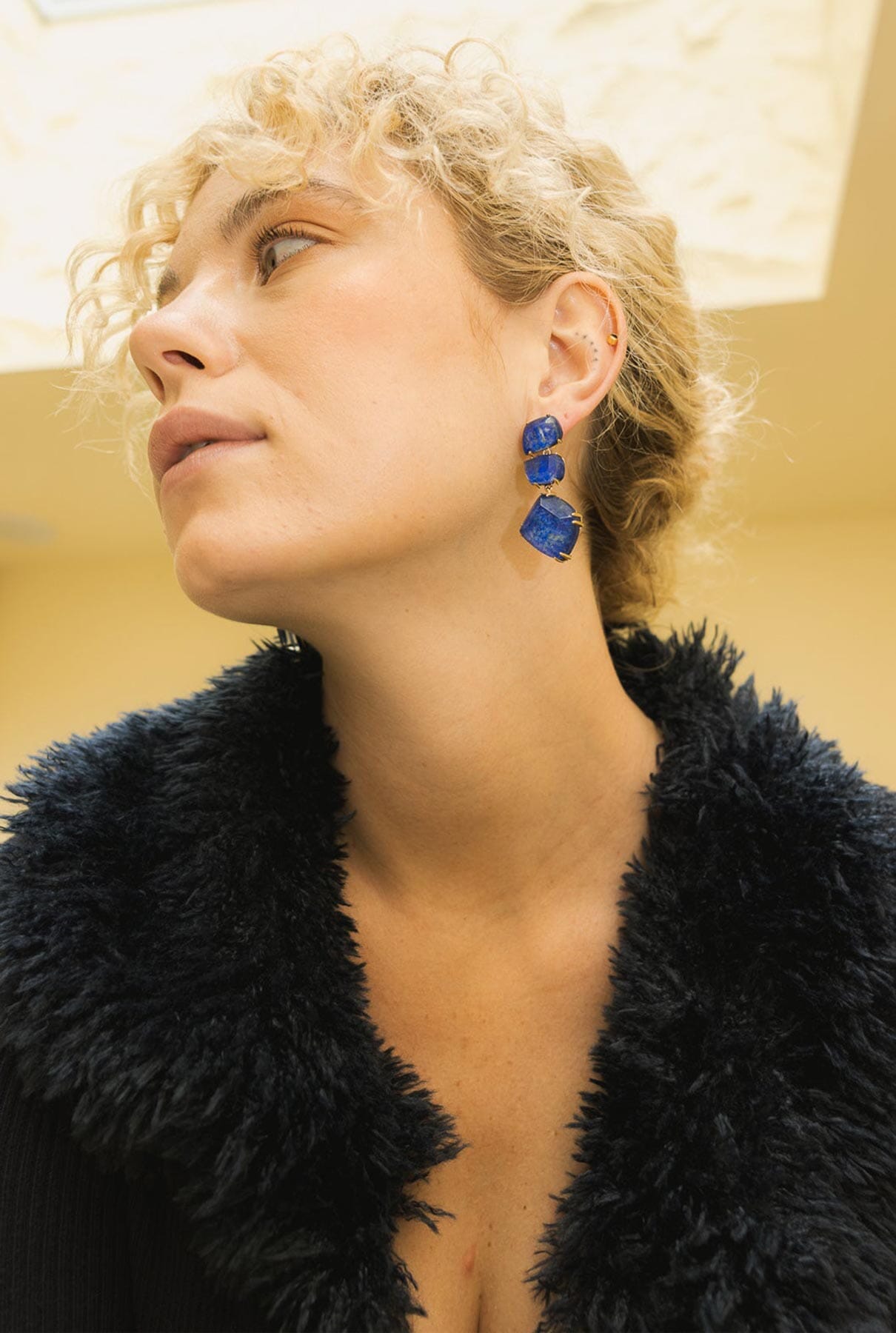 Pendientes Apolo Lapislázuli Earrings Coolook