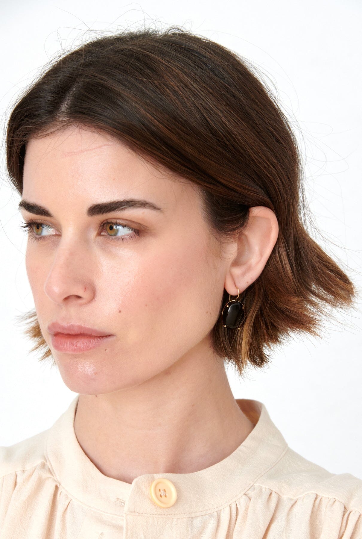 Pendientes cabouchon ónix Earrings SOY FASCINANTE