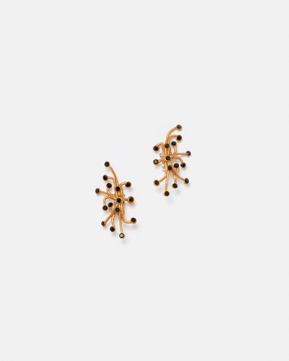 Pendientes Molly Piedra Azabache Earrings Joaquin Blanco