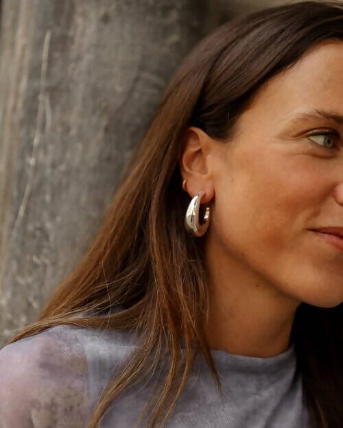 Pendientes Neo Plata Earrings Coolook