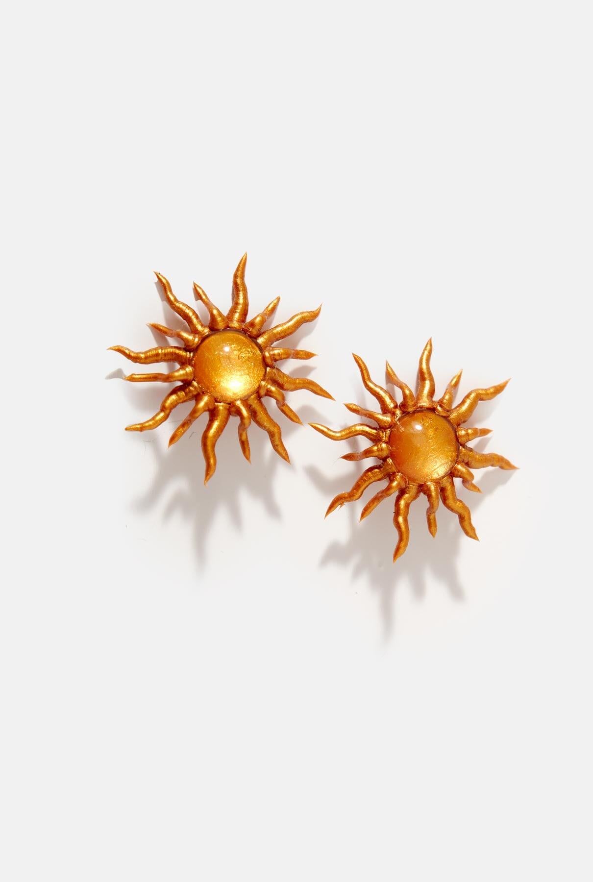 Pendientes Sol Oro Earrings Joaquin Blanco