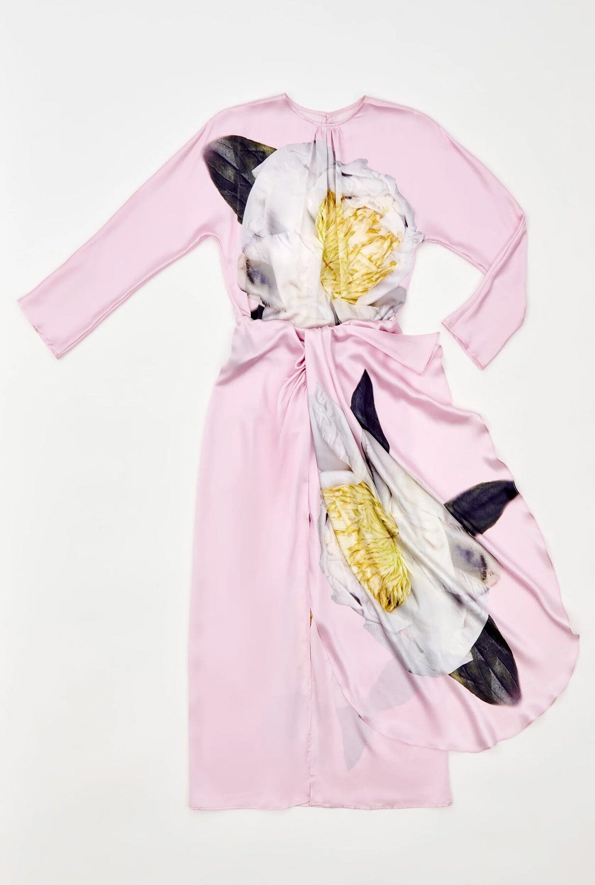 Peonia knot pink Dresses Juan Vidal