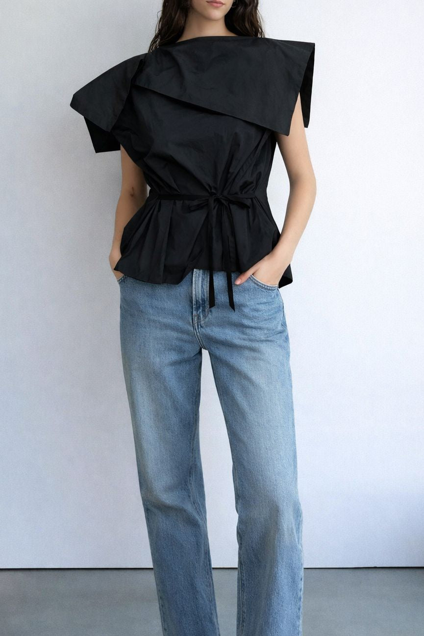 PICASS TOP BLACK Tops and Blouses Ernesto Naranjo