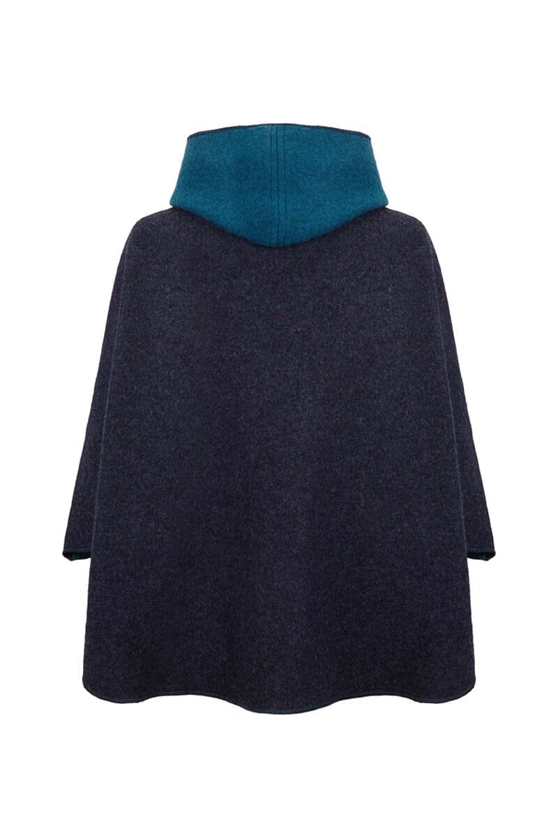 PONCHO MUR BLUISH Capes & shawls MUR Swimwear