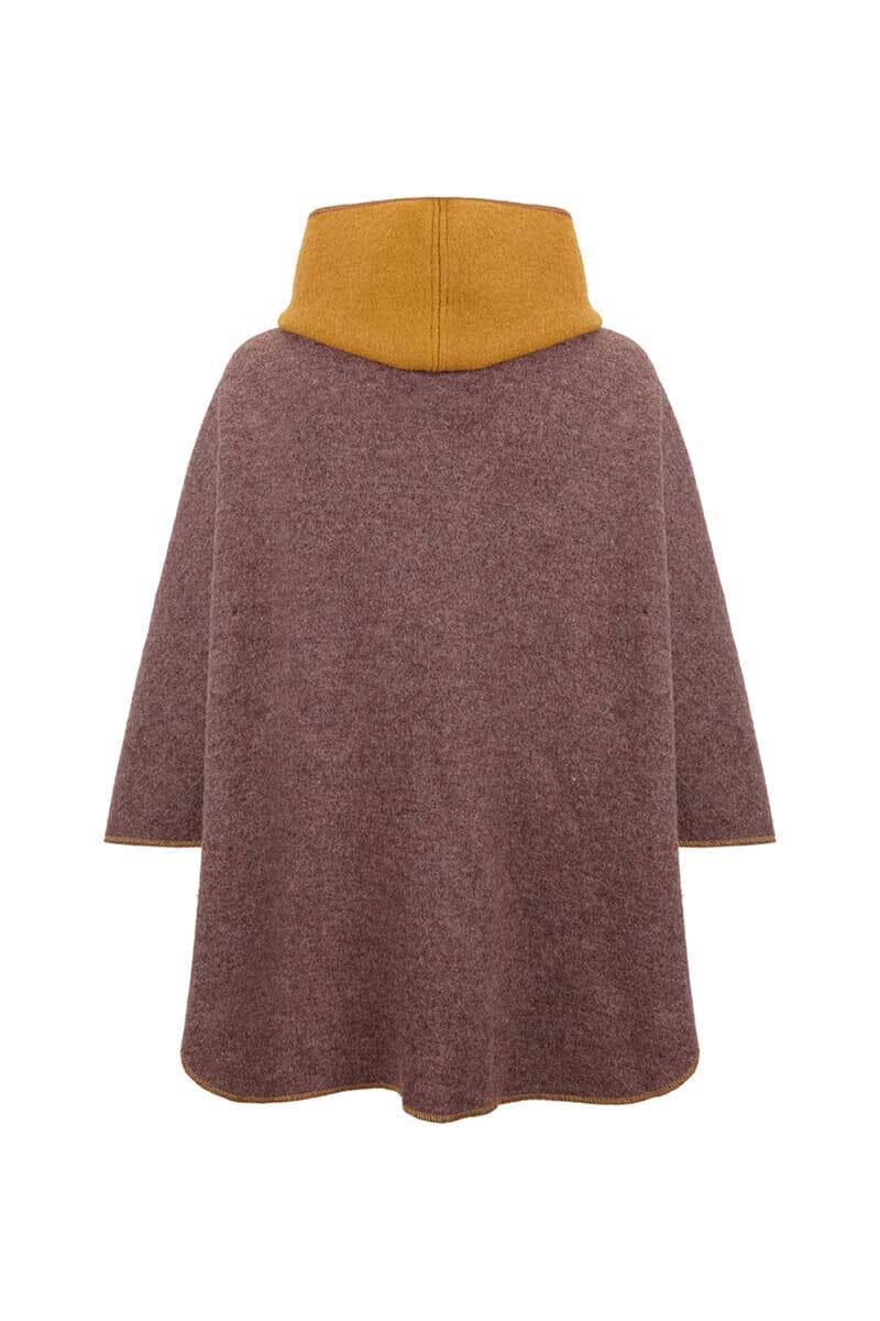 PONCHO MUR MOSTAZA Capes & shawls MUR Swimwear