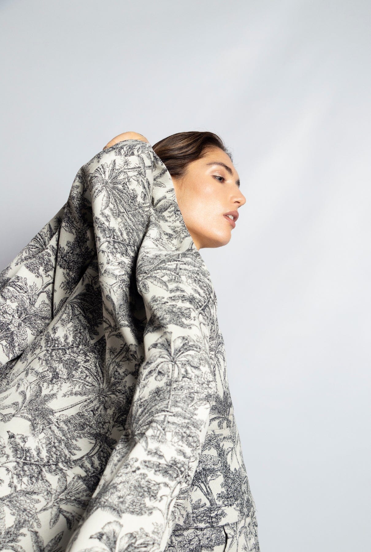 Preorder Blazer Eugenia Toile de Jouy Jackets Galcon Studio