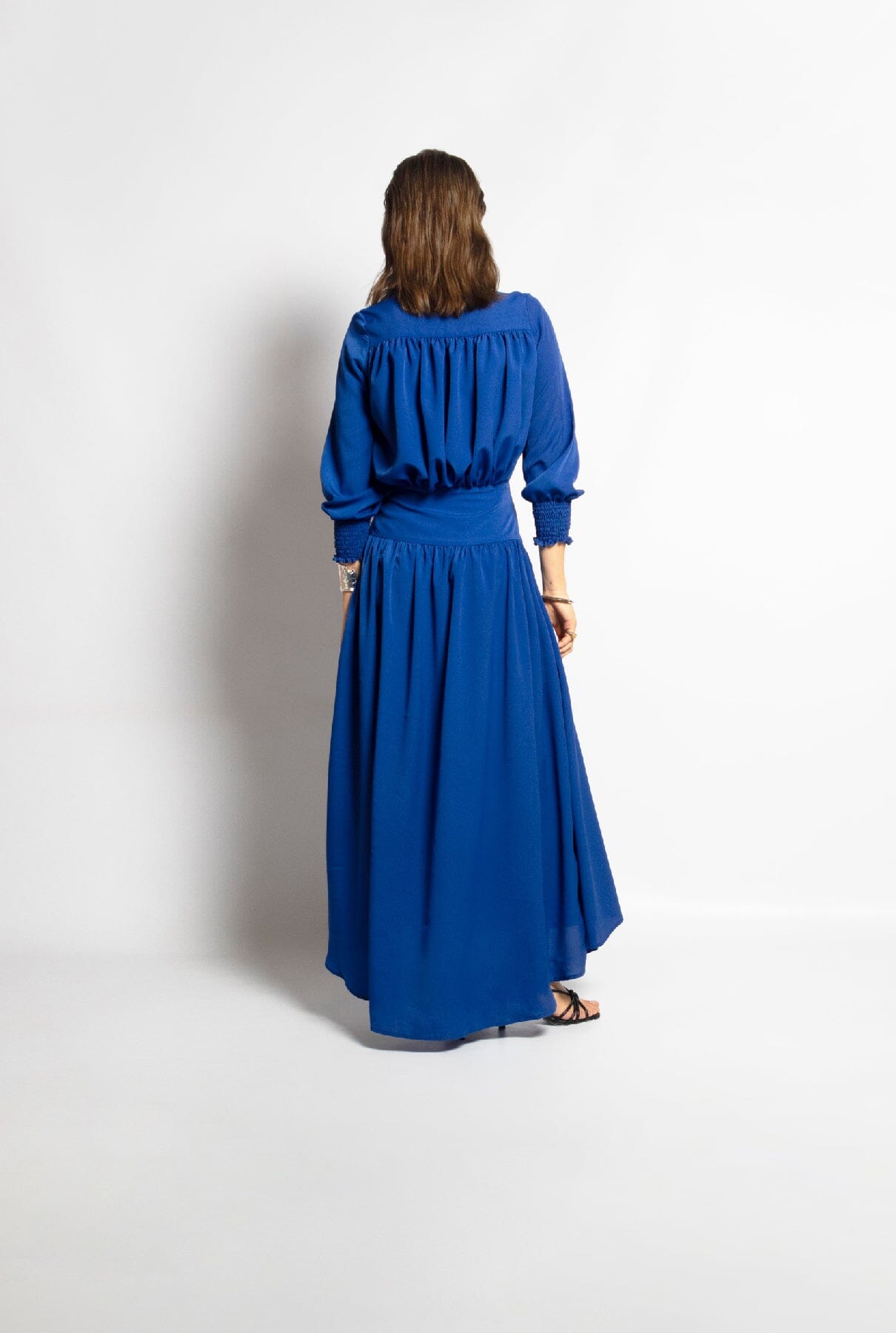 PREORDER Vestido Beatriz Azul Klein Dresses Galcon Studio