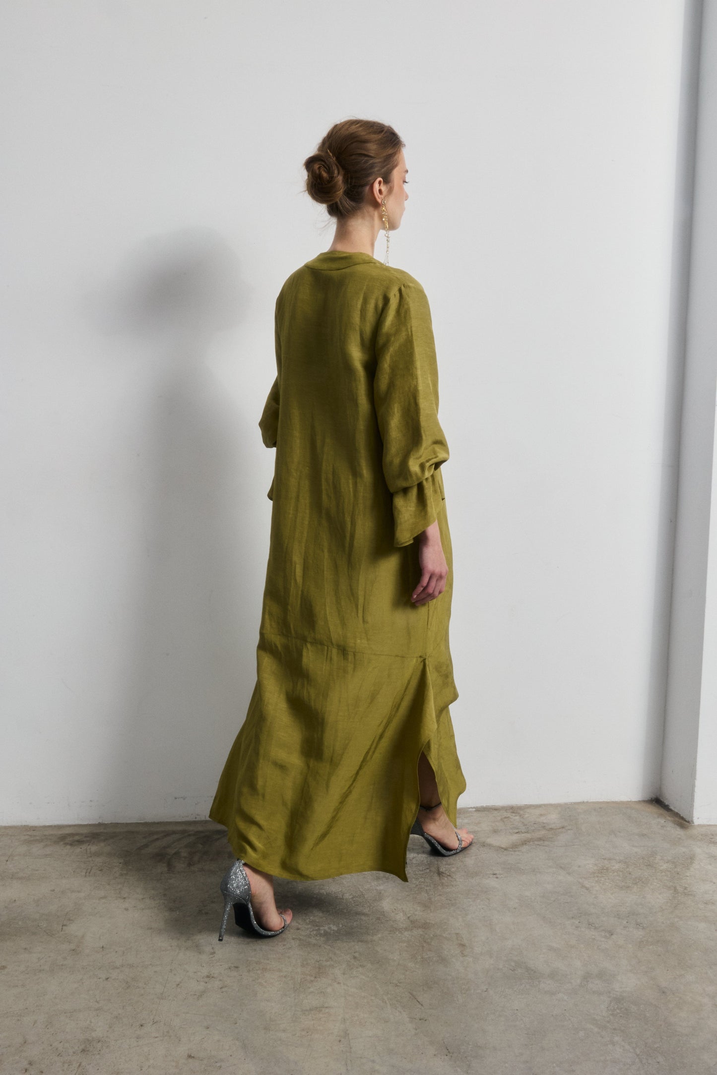 PREORDER Vestido Lea verde oliva - Se envía el 1 de mayo Dresses Galcon Studio