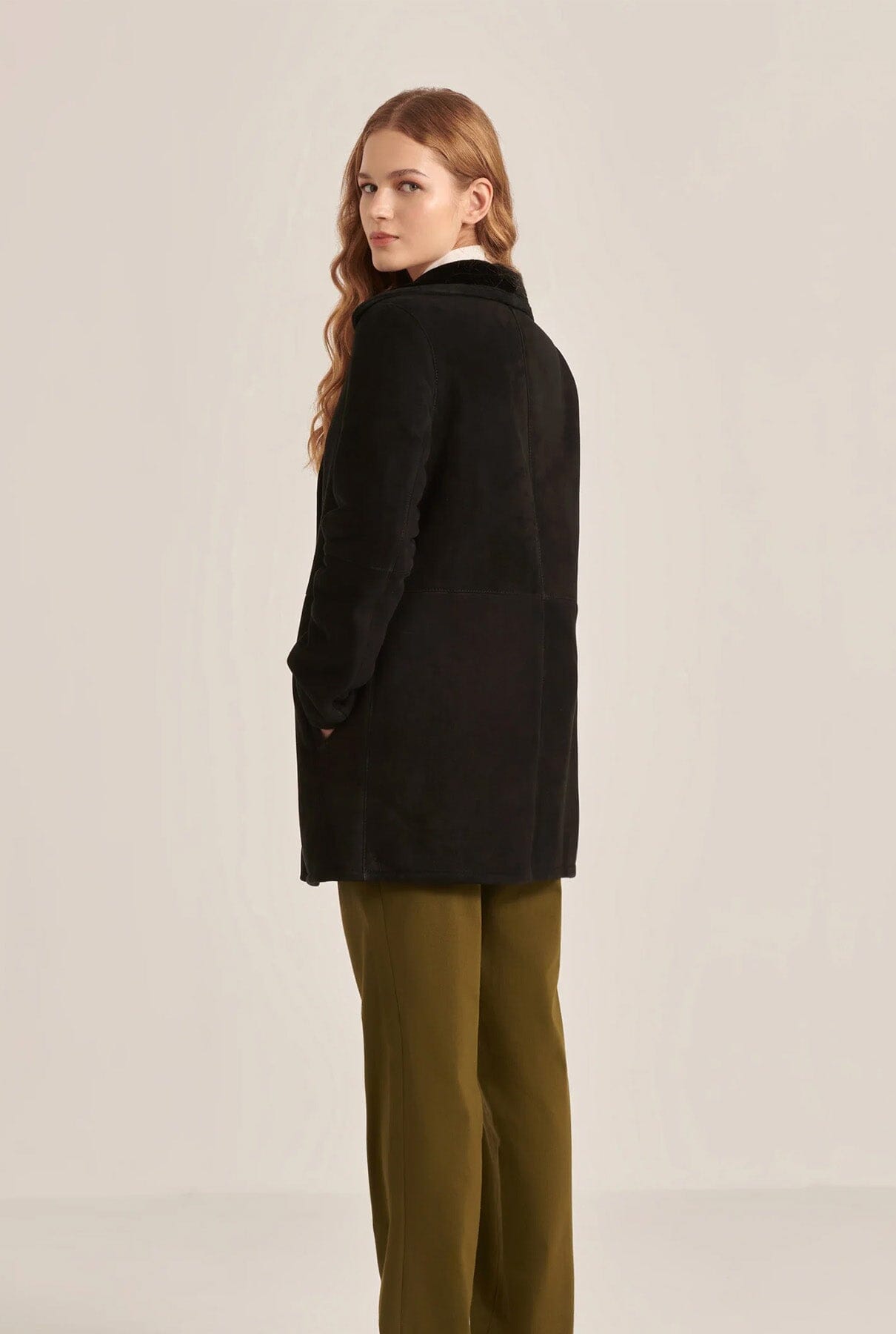 Prue Coat Negro Coats Kolonaki