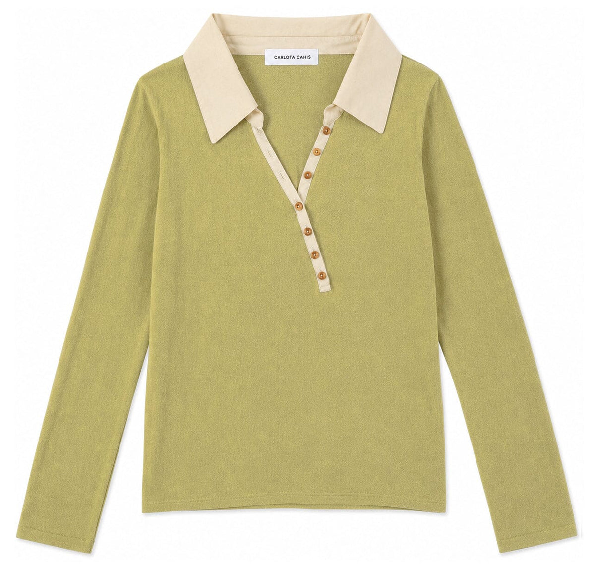 Puppet Shirt Olive Tops and Blouses Carlota Cahis