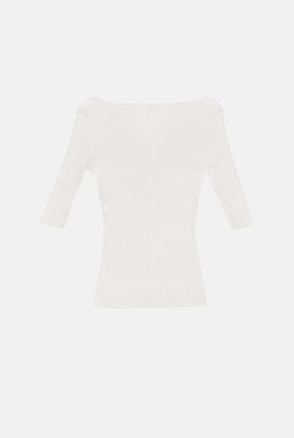 Riva Top Cream T-Shirts & tops Carlota Cahis