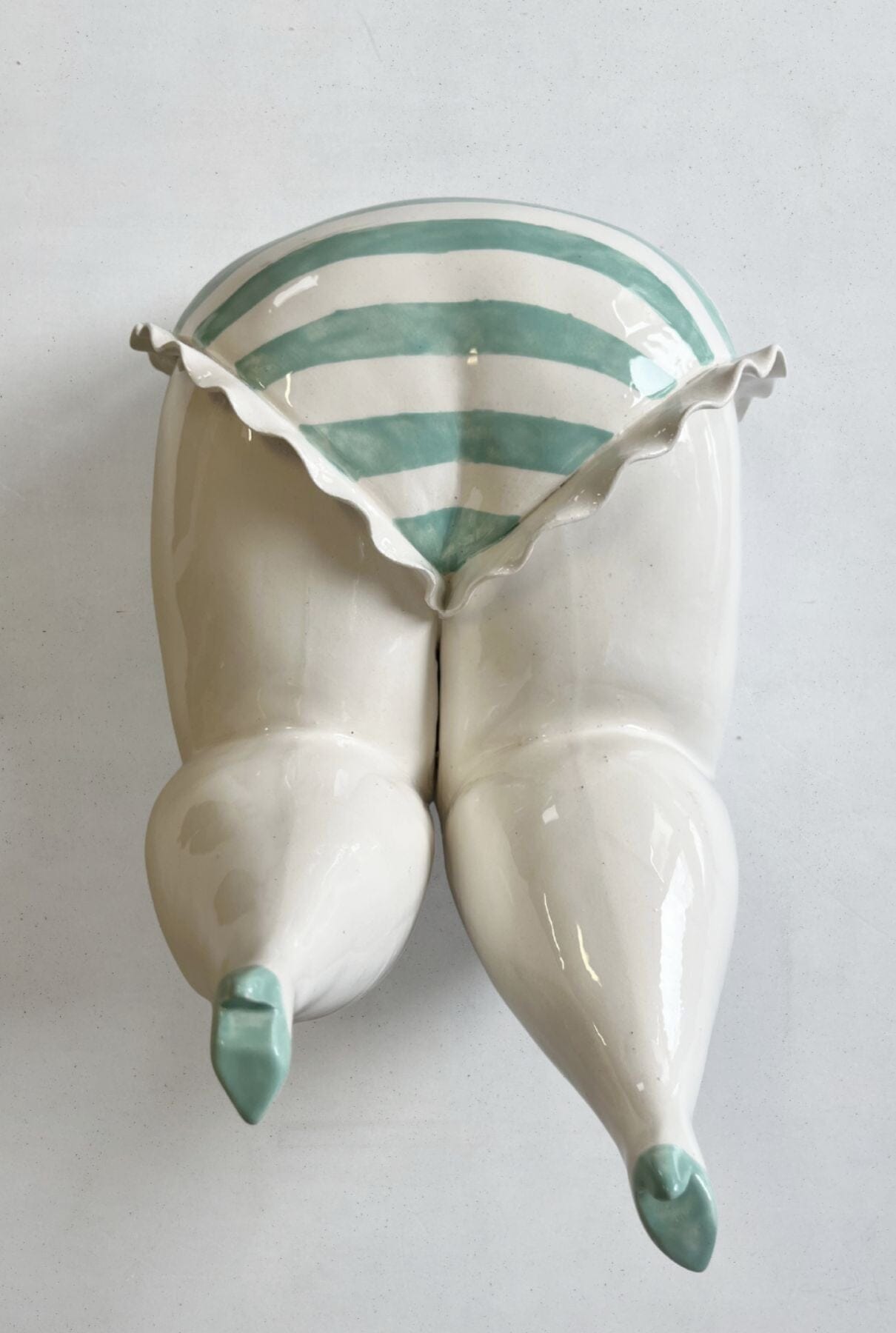 Señora con braga y tacones - Rayas Sculptures Nohaymapas