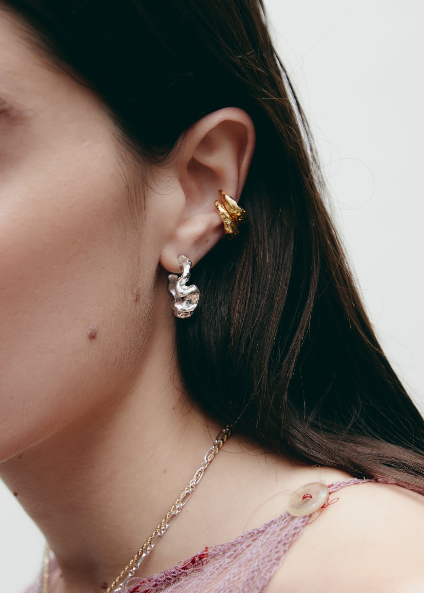 Set Earcuff + Continu earrings Earrings Albert Coll