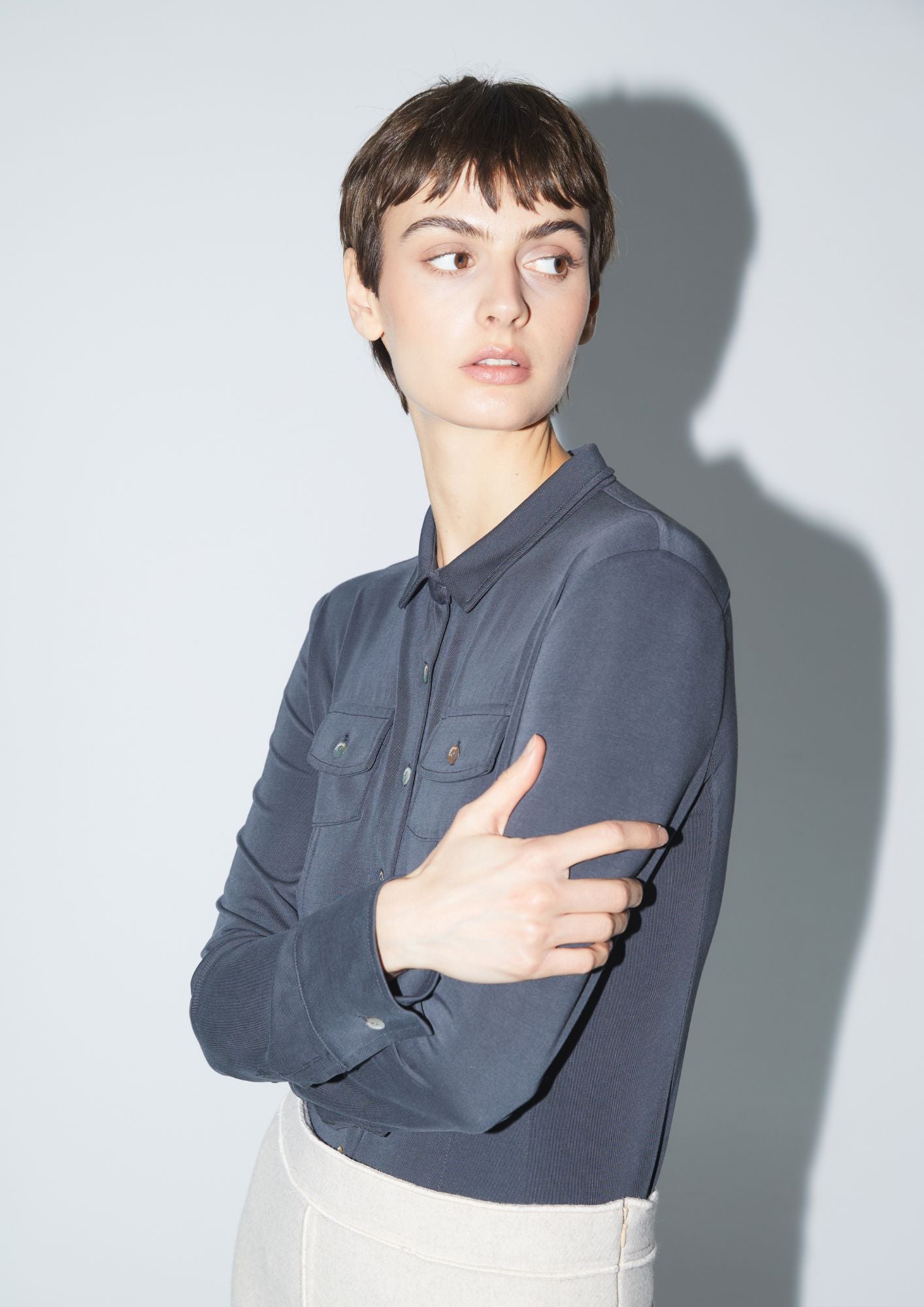 SHIRT PUNTO MODAL Shirts & blouses Commelle