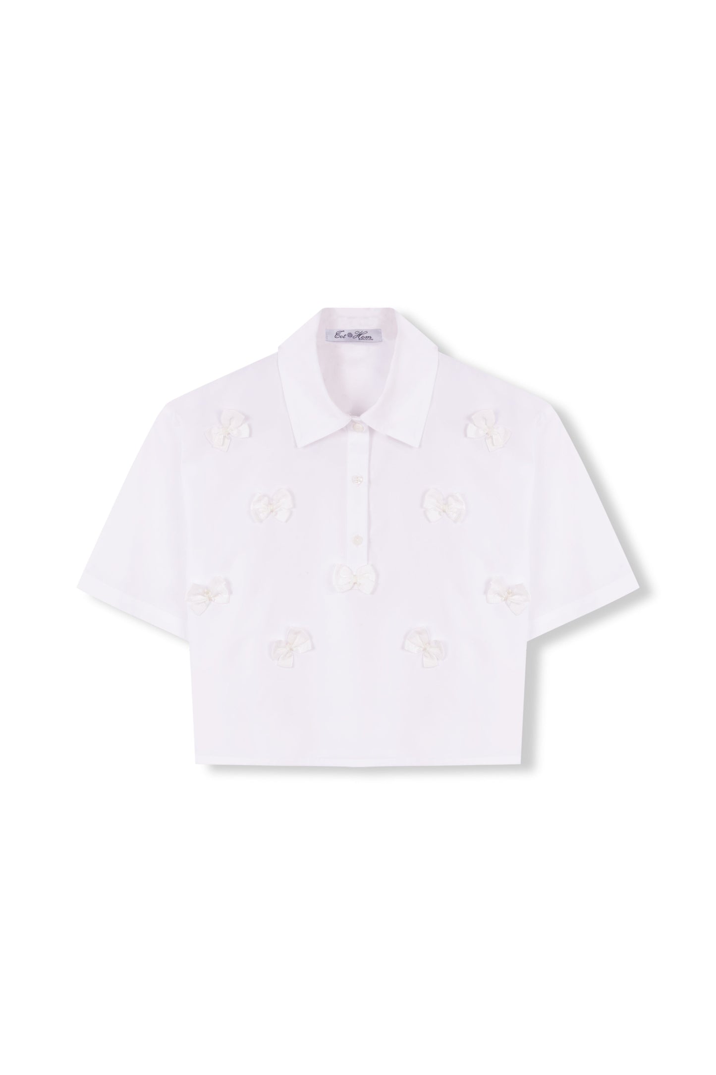 Shirt with small bows Shirts & Blouses Tot-Hom