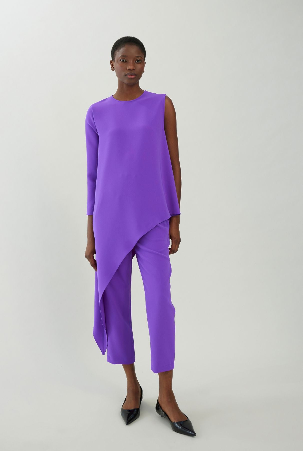 Straight crepe pants Trousers Tot-Hom