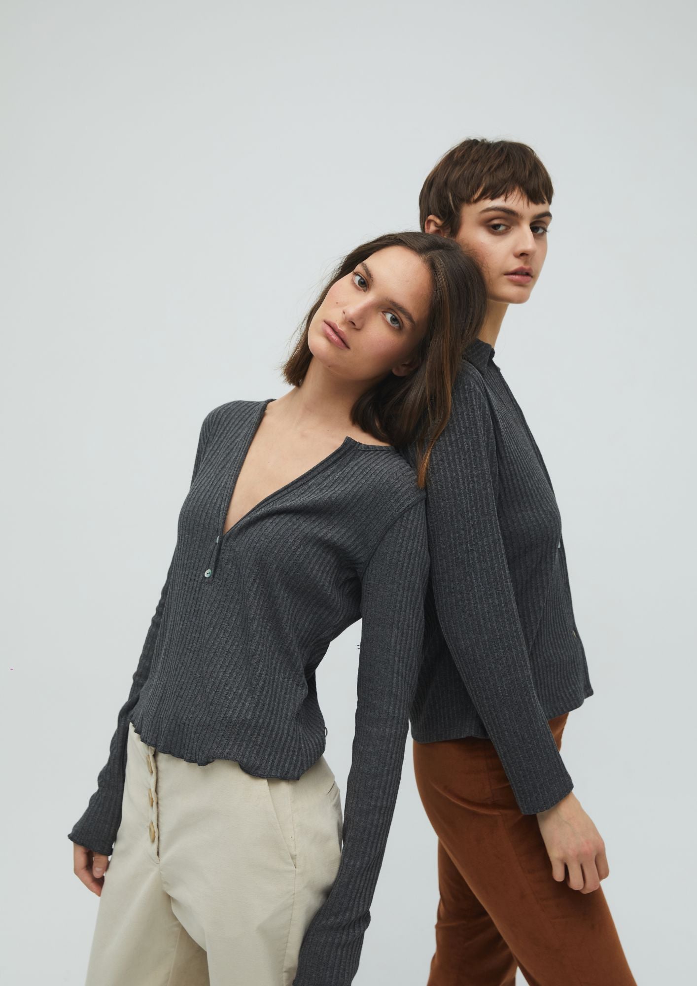 T-SHIRT PUNTO CANALÉ Shirts & Tops Commelle