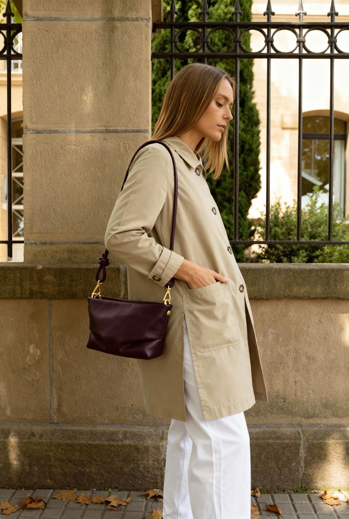 The Clara Bag Burdeos Shoulder bags The Bag Lab