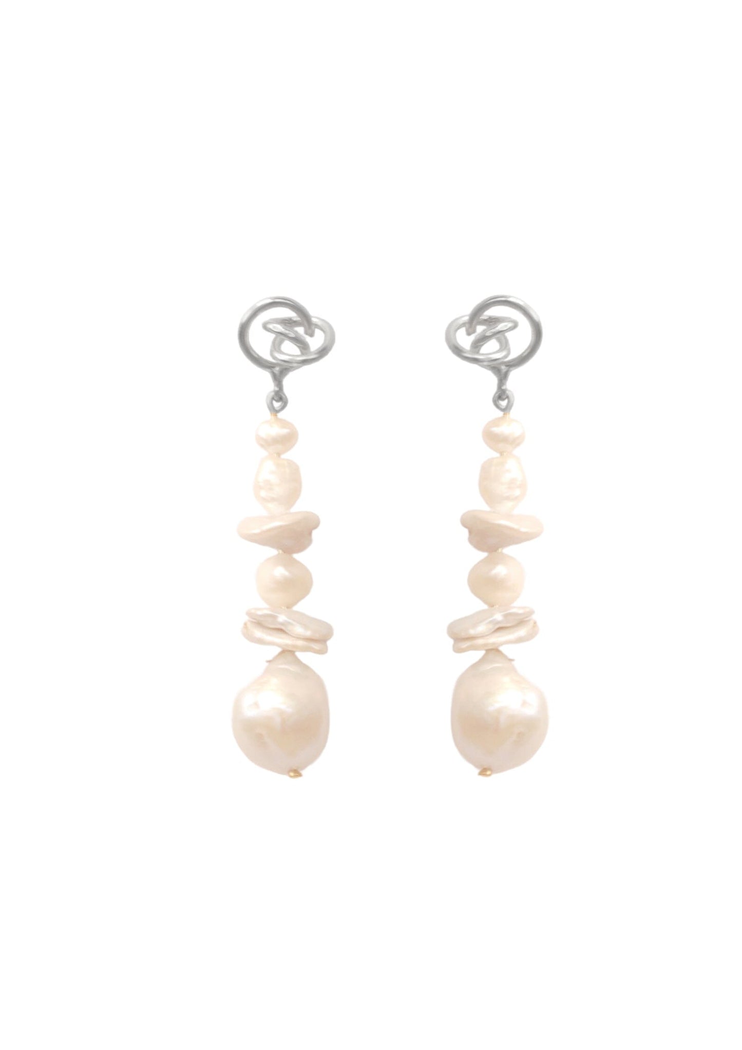THE ETERNAL EARRINGS - SILVER Earrings Albert Coll