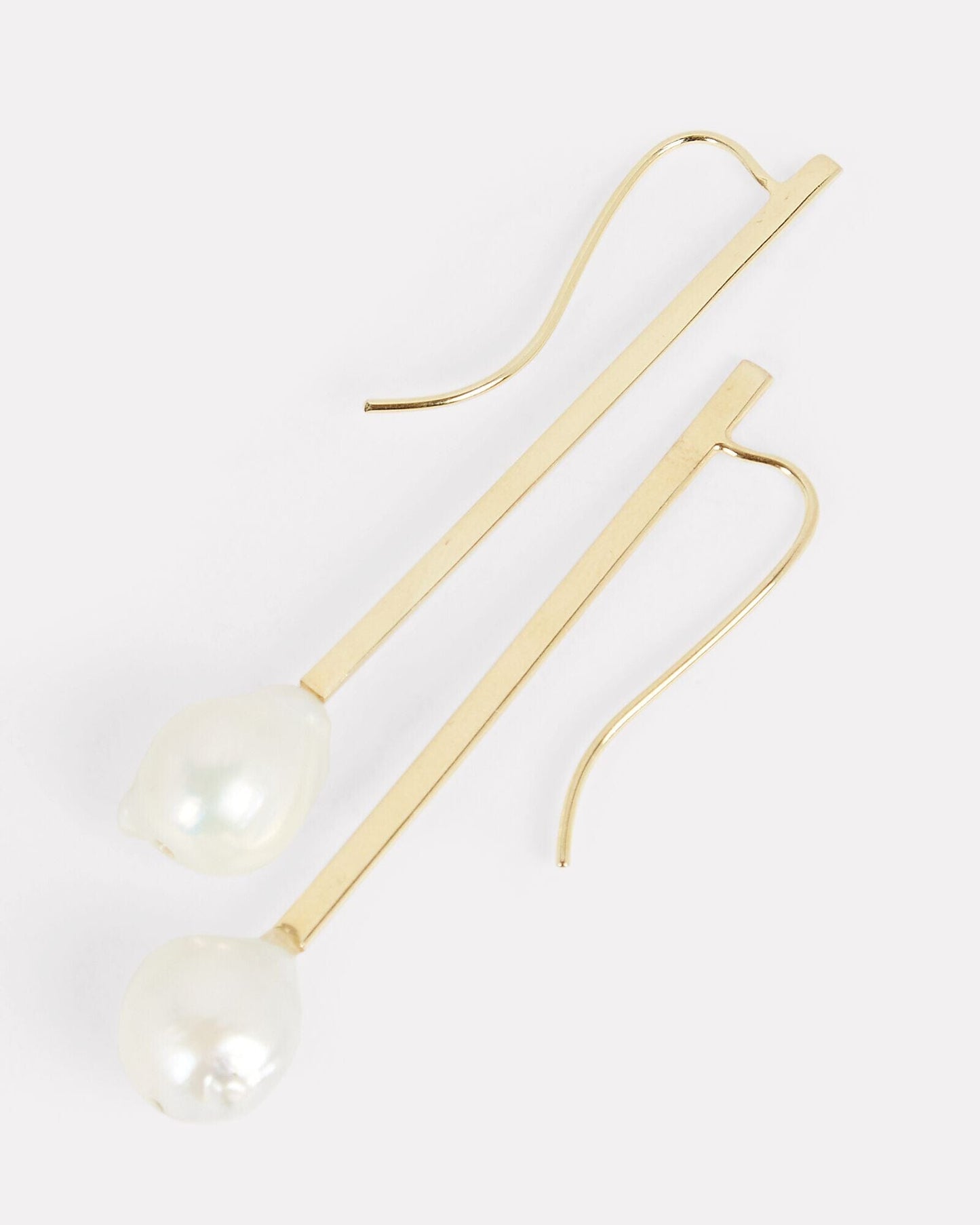 THE MOON PEARL EARRINGS - VERMEIL Earrings Albert Coll