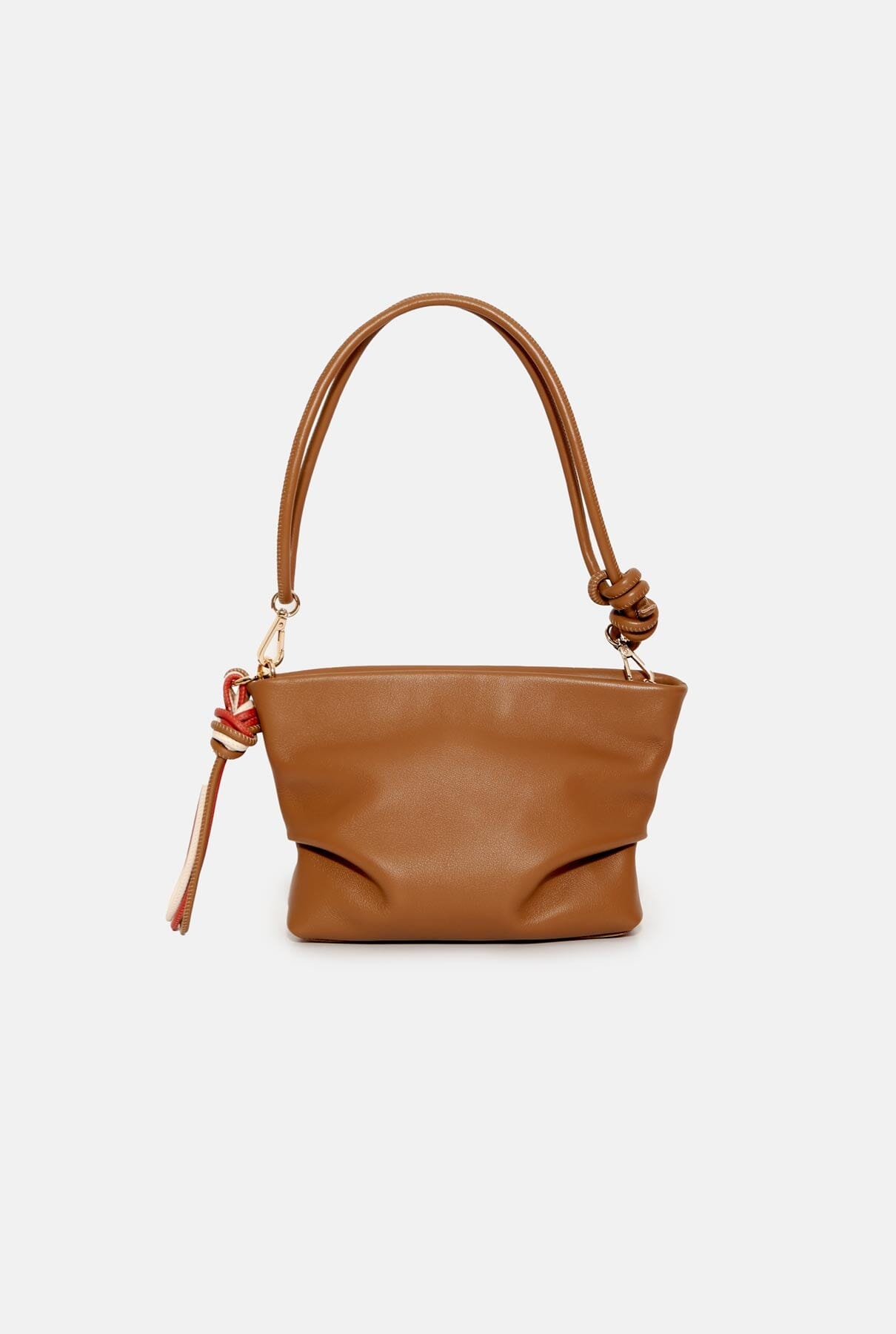 The PAULA Bag. Piel vacuno color MOKA Shoulder bags The Bag Lab