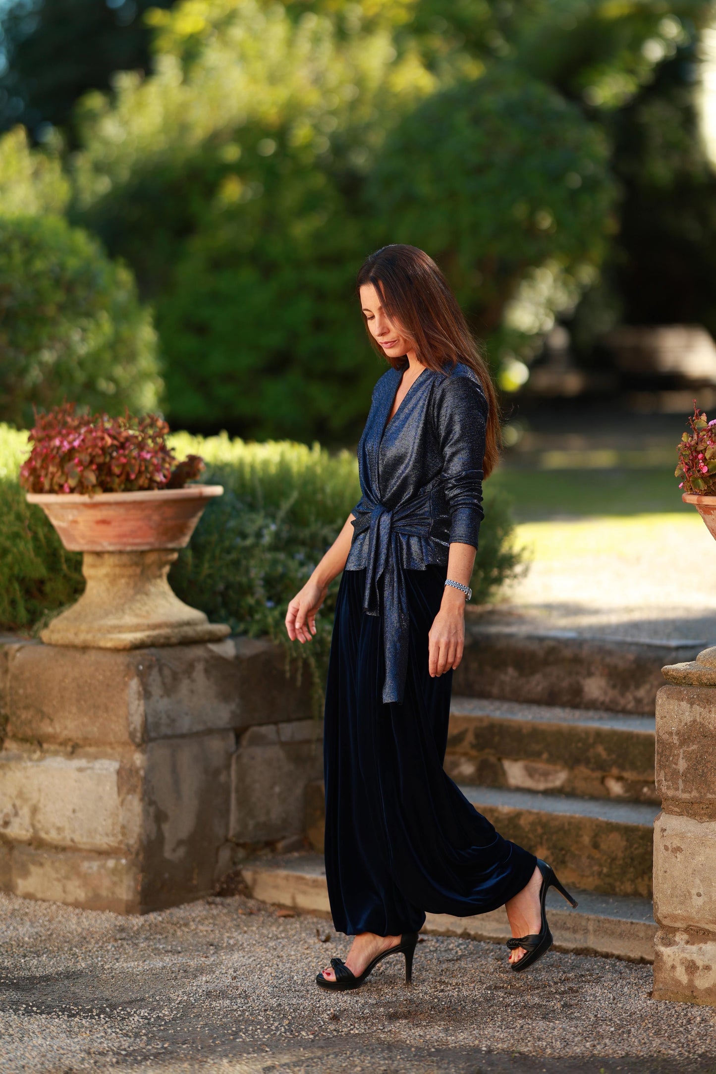 TOP CRUZADO LIRIO CORTO Tops and Blouses Elisa Cortés