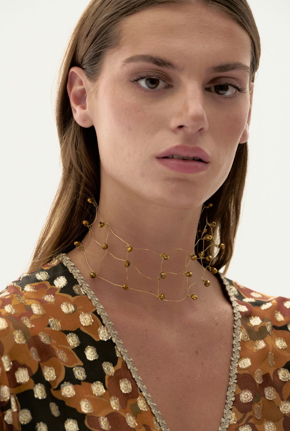 Triple Checkerboard Earrings Verili