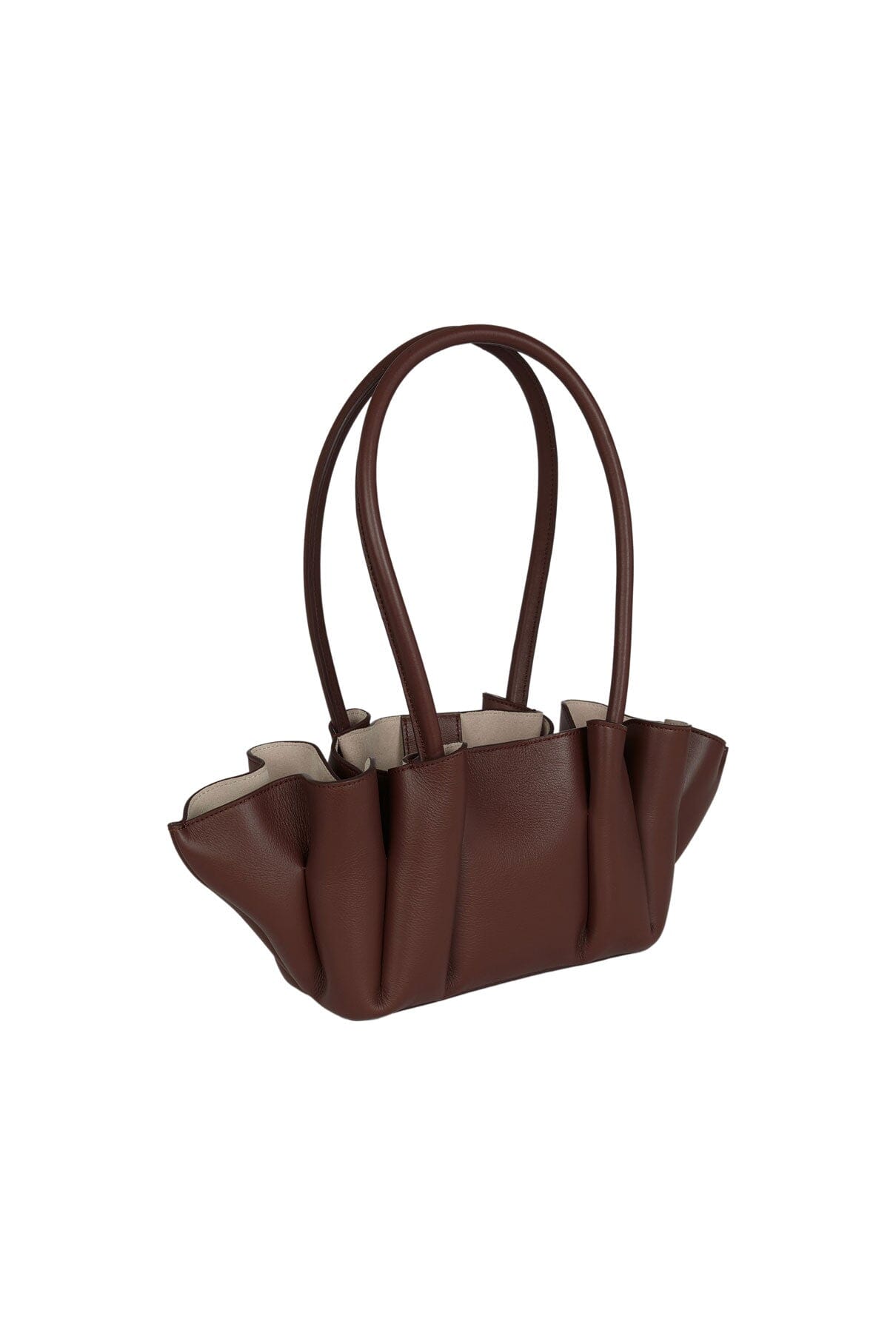 TULIP BAG | ESPRESSO LEATHER BAG Moi & Sass