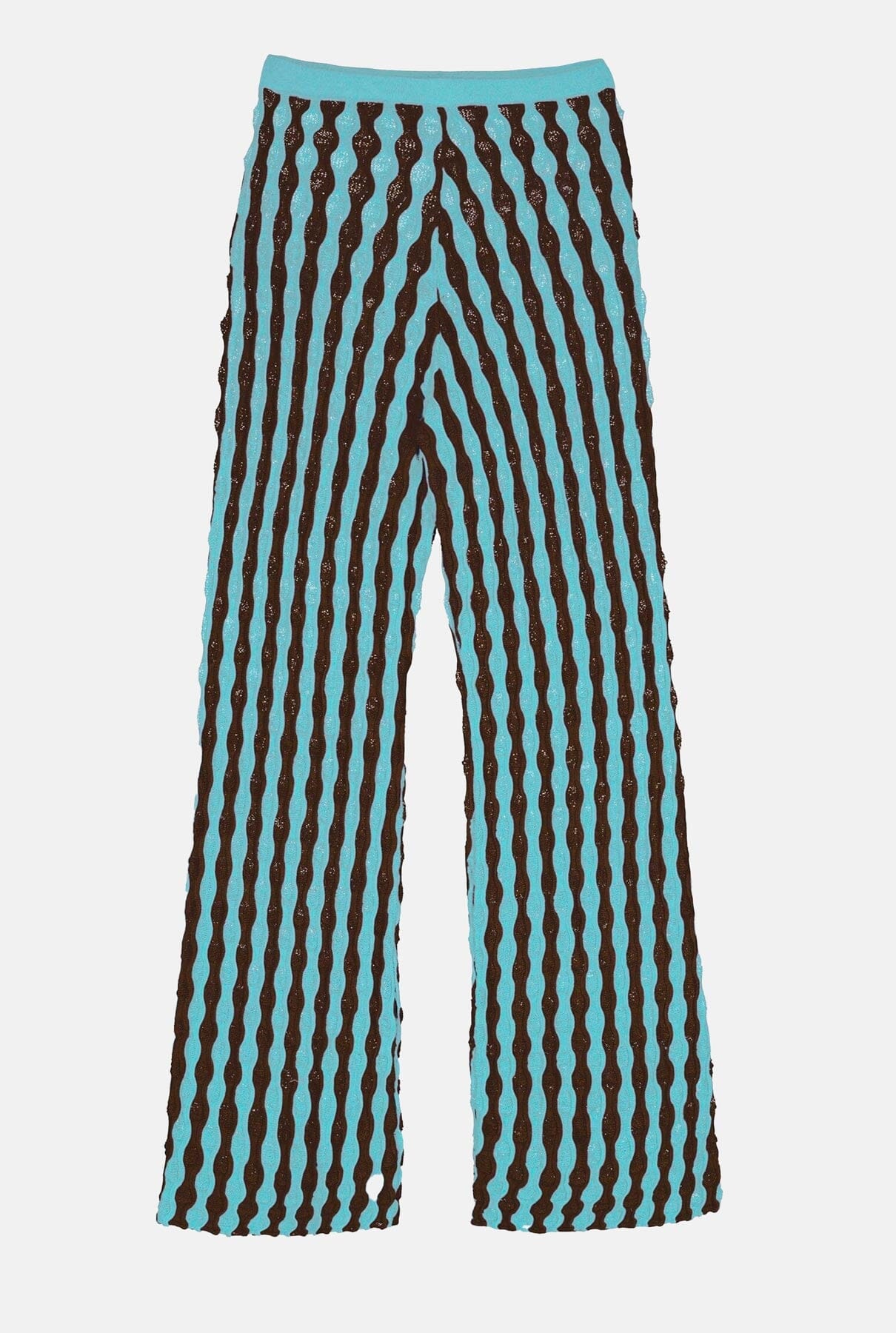Valento Pants Turquoise Trousers Carlota Cahis