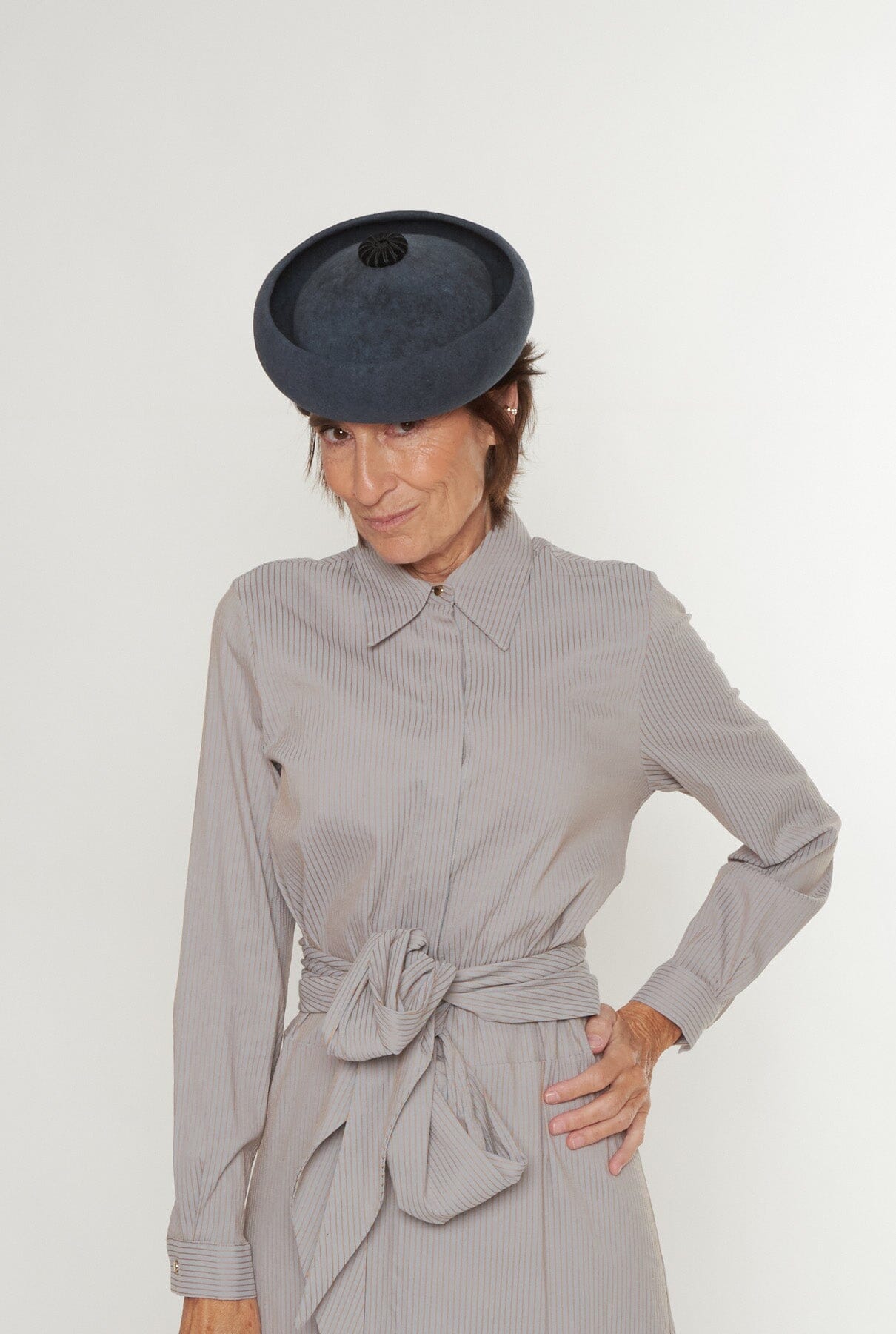 Velázquez Blue Headpieces Nana Golmar