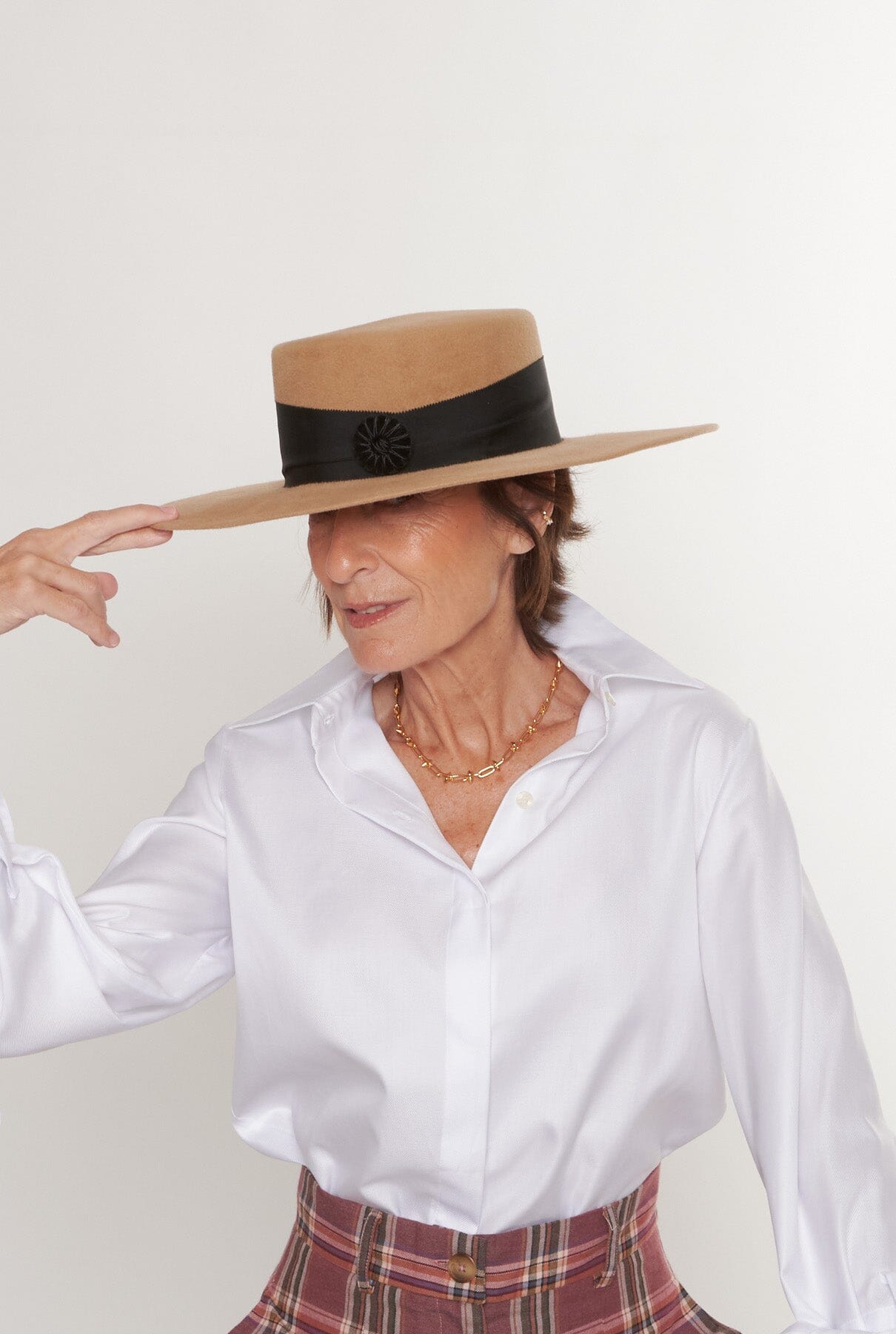 Venecia Mustard Hats Nana Golmar