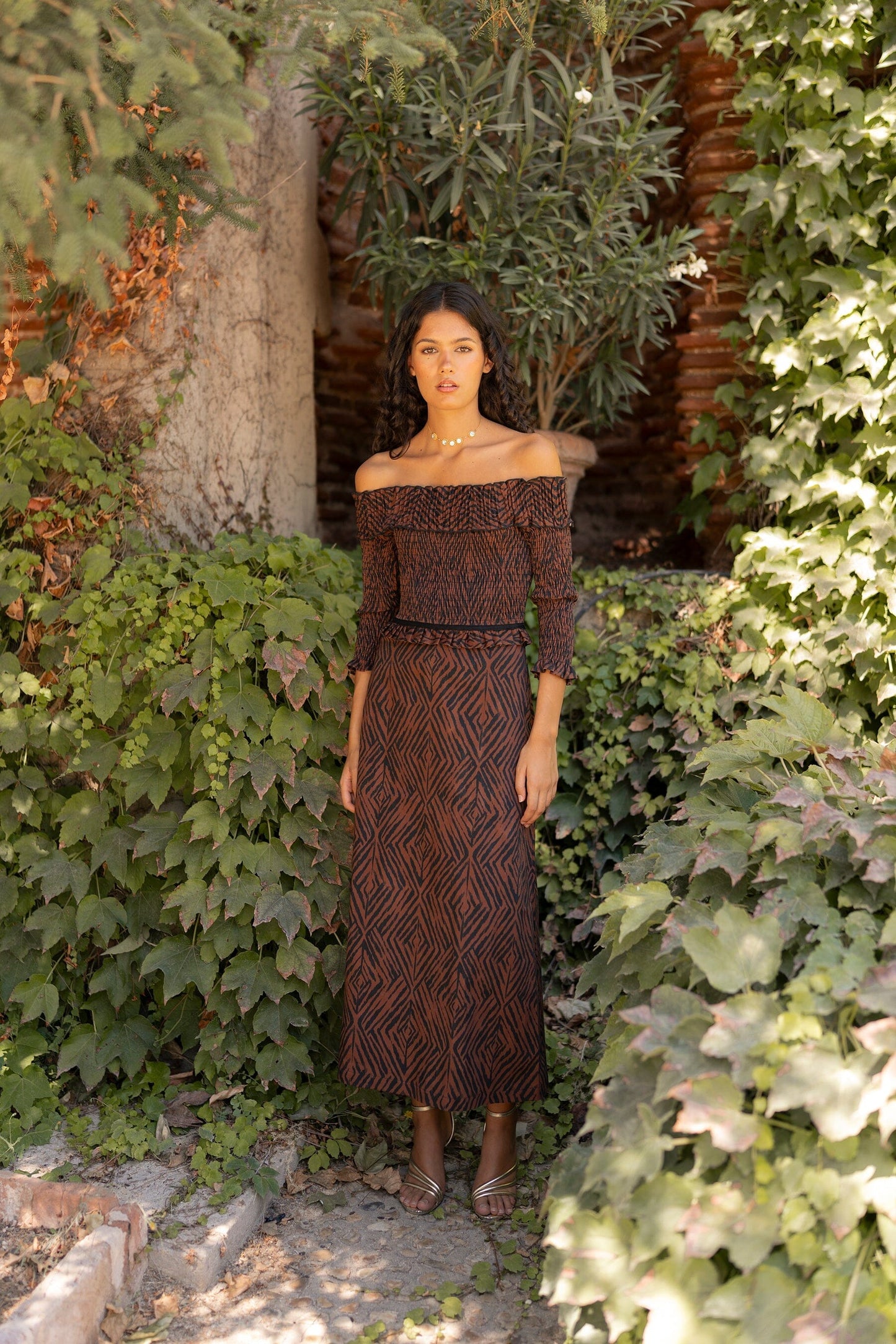 Vestido Bardot Noisette Dresses Vano Studio