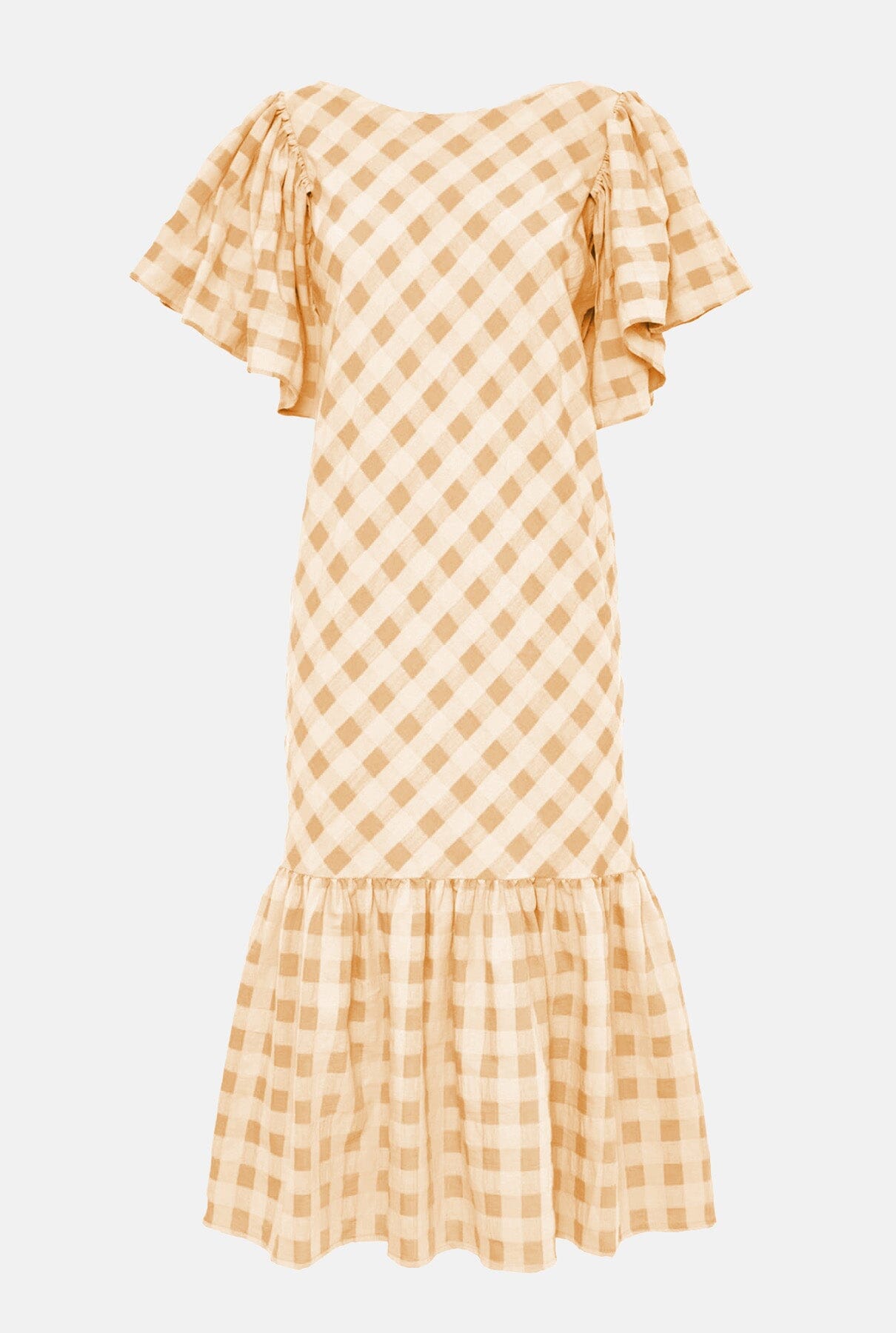 Vestido Carmela Beige Dresses Iki Essentials