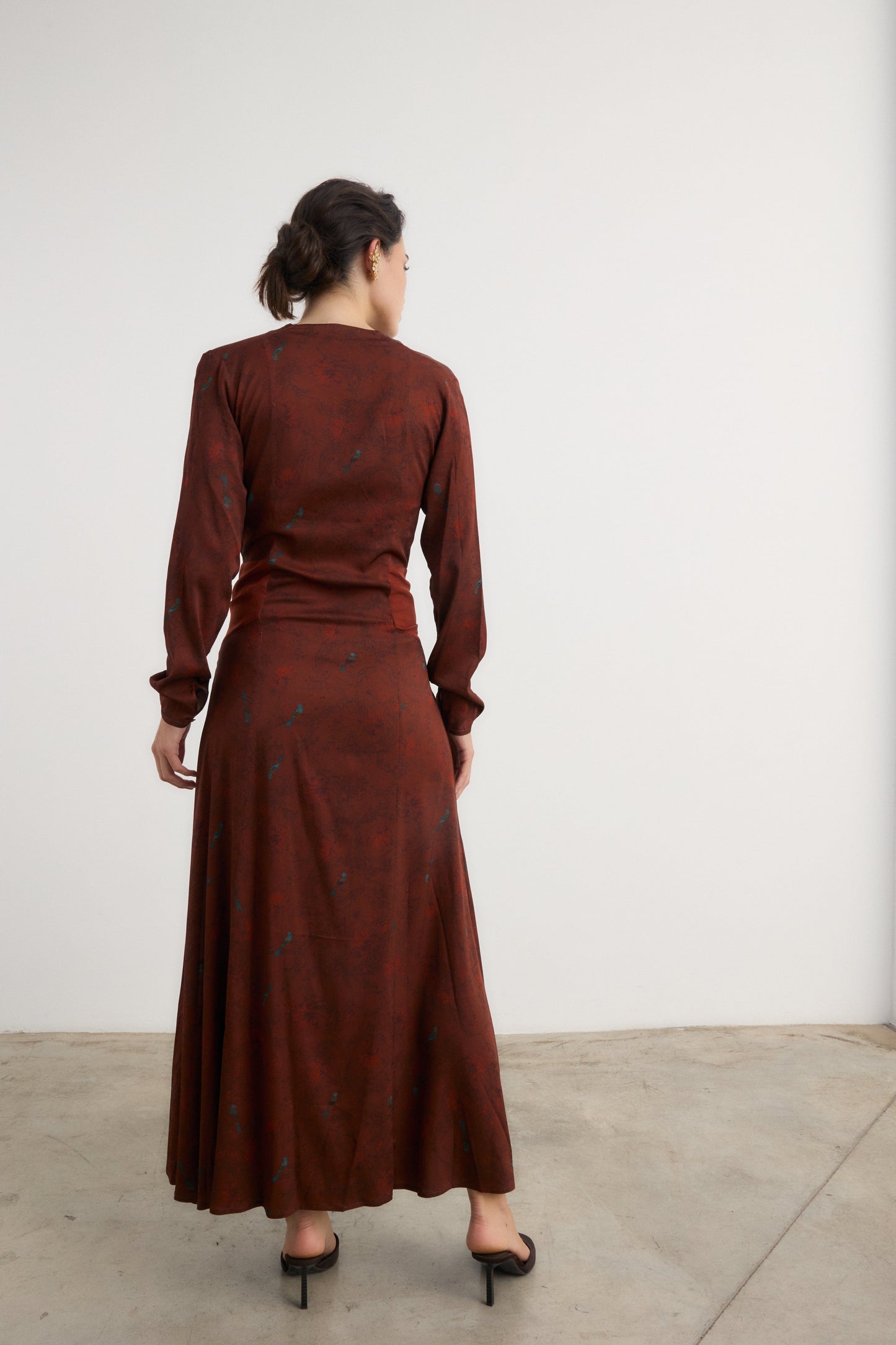 Vestido Indi granate - Preorder Dresses Galcon Studio