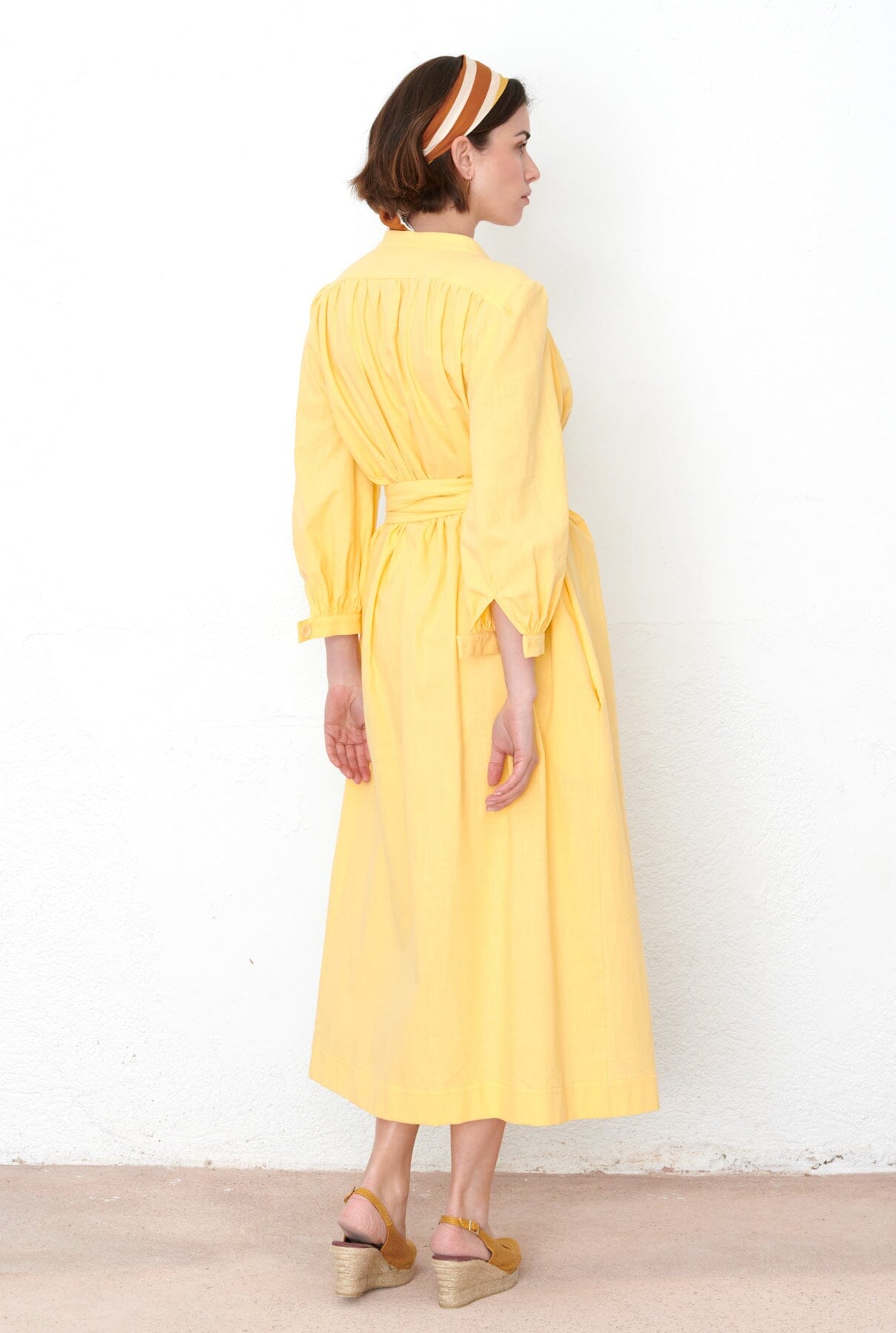 Vestido Margarita amarillo Dresses SOY FASCINANTE