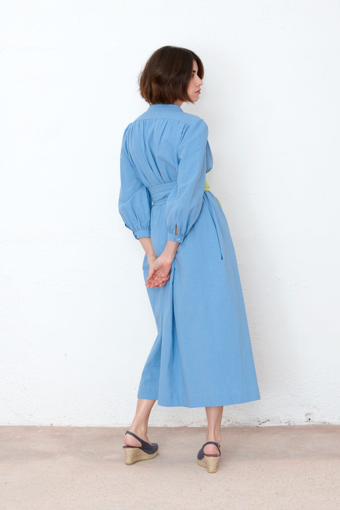 Vestido Margarita azul Dresses SOYFASCINANTE