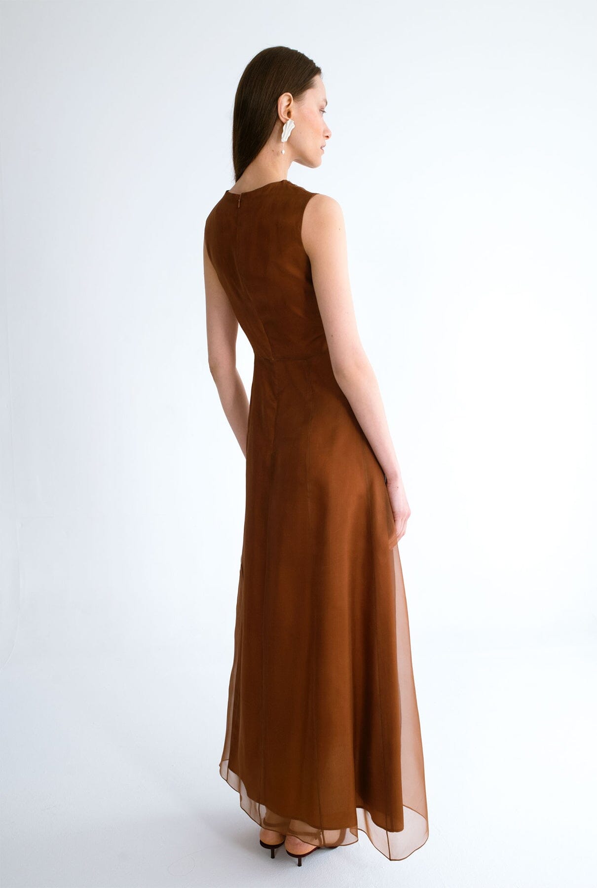 Vestido organza curvas Dresses Miguel Marinero