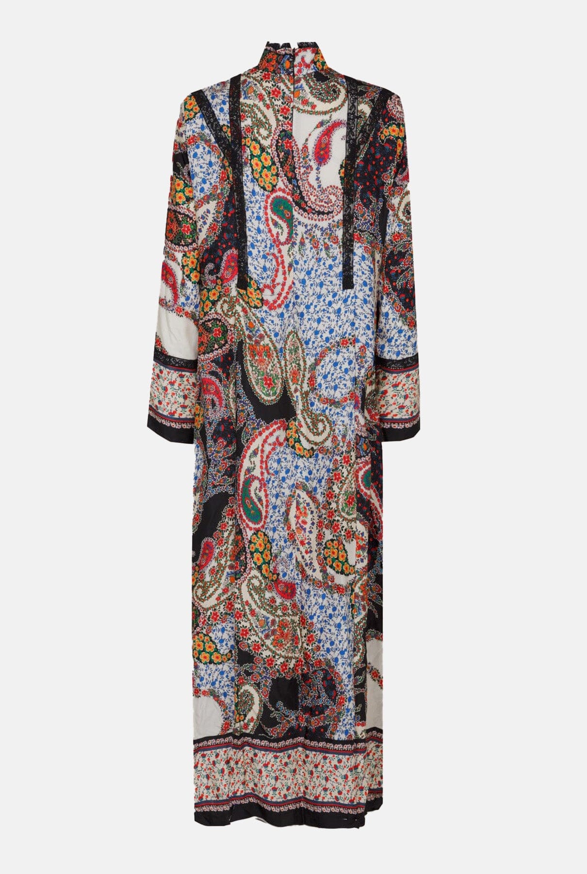 VESTIDO PAISLEY POMPON Dresses Philippa 1970