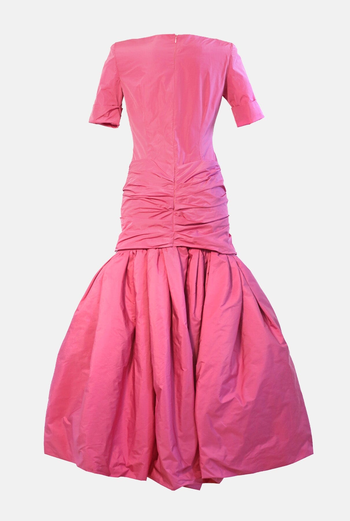 Vestido tafetán rosa Dresses Malne