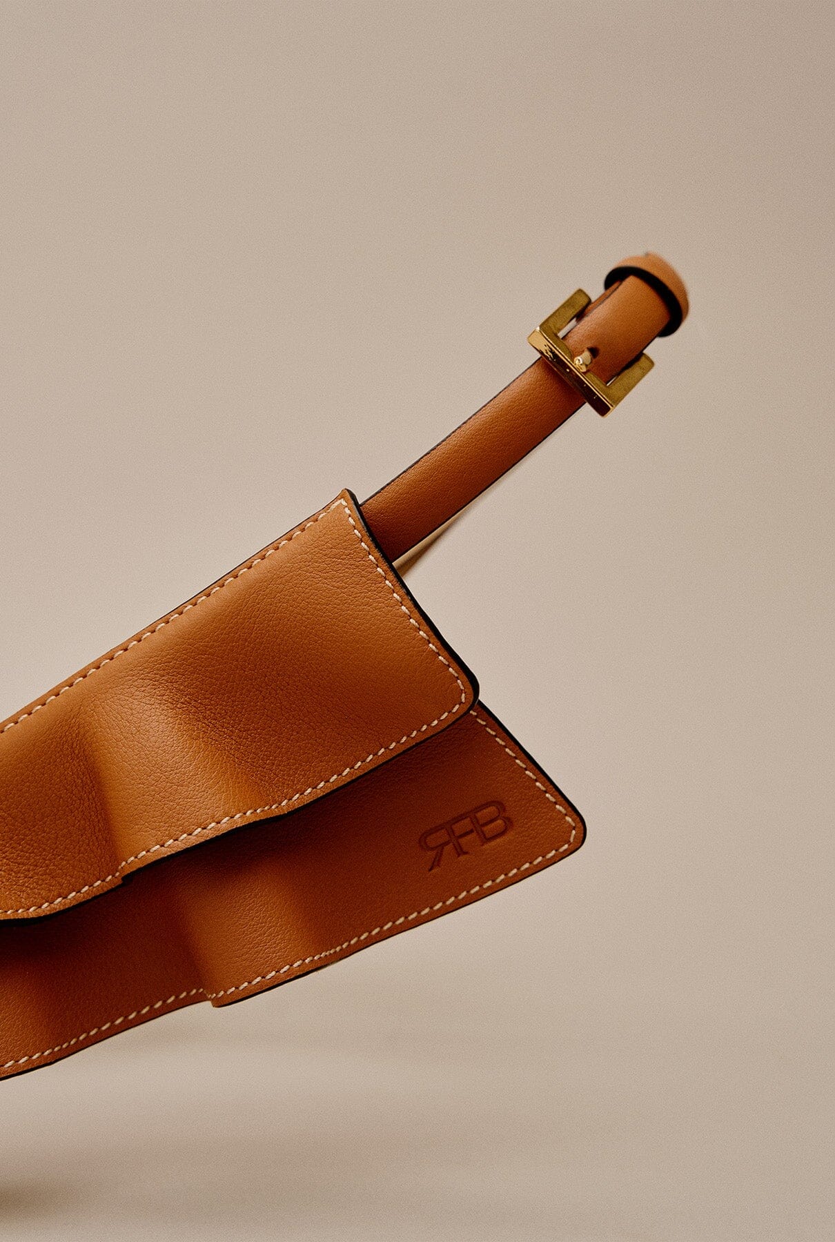 Vuelo Light Caramel Leather Corset Belt Belts RFB