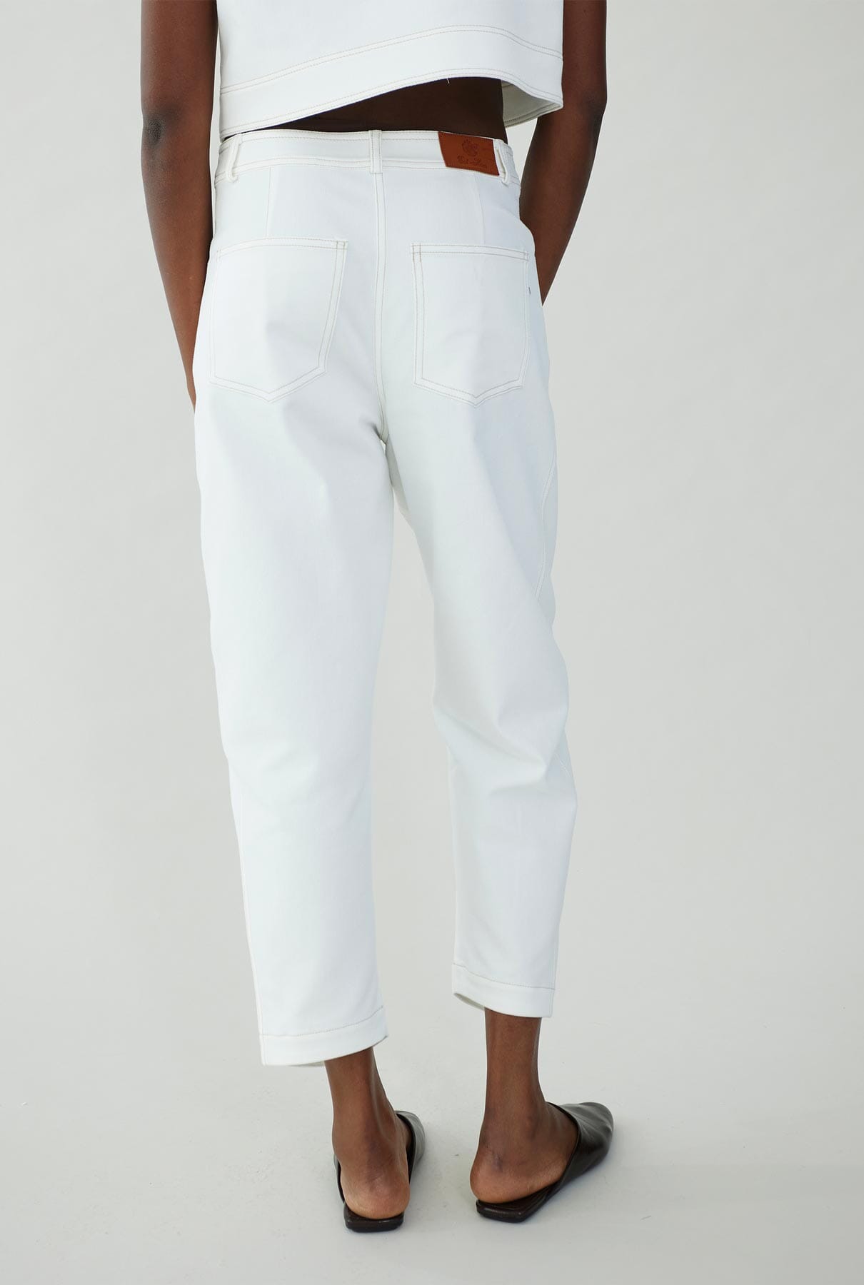 White jeans Trousers Tot-Hom