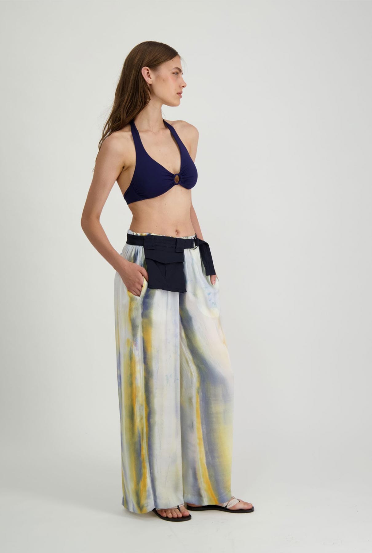 WIDE PANTS PAIT Trousers Commelle