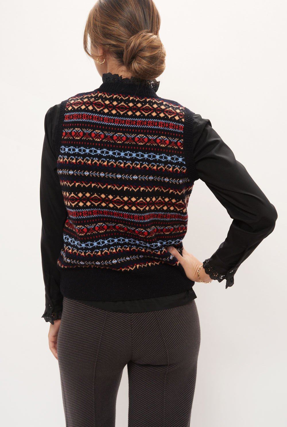 Amy Vest Black vest Laia Alen