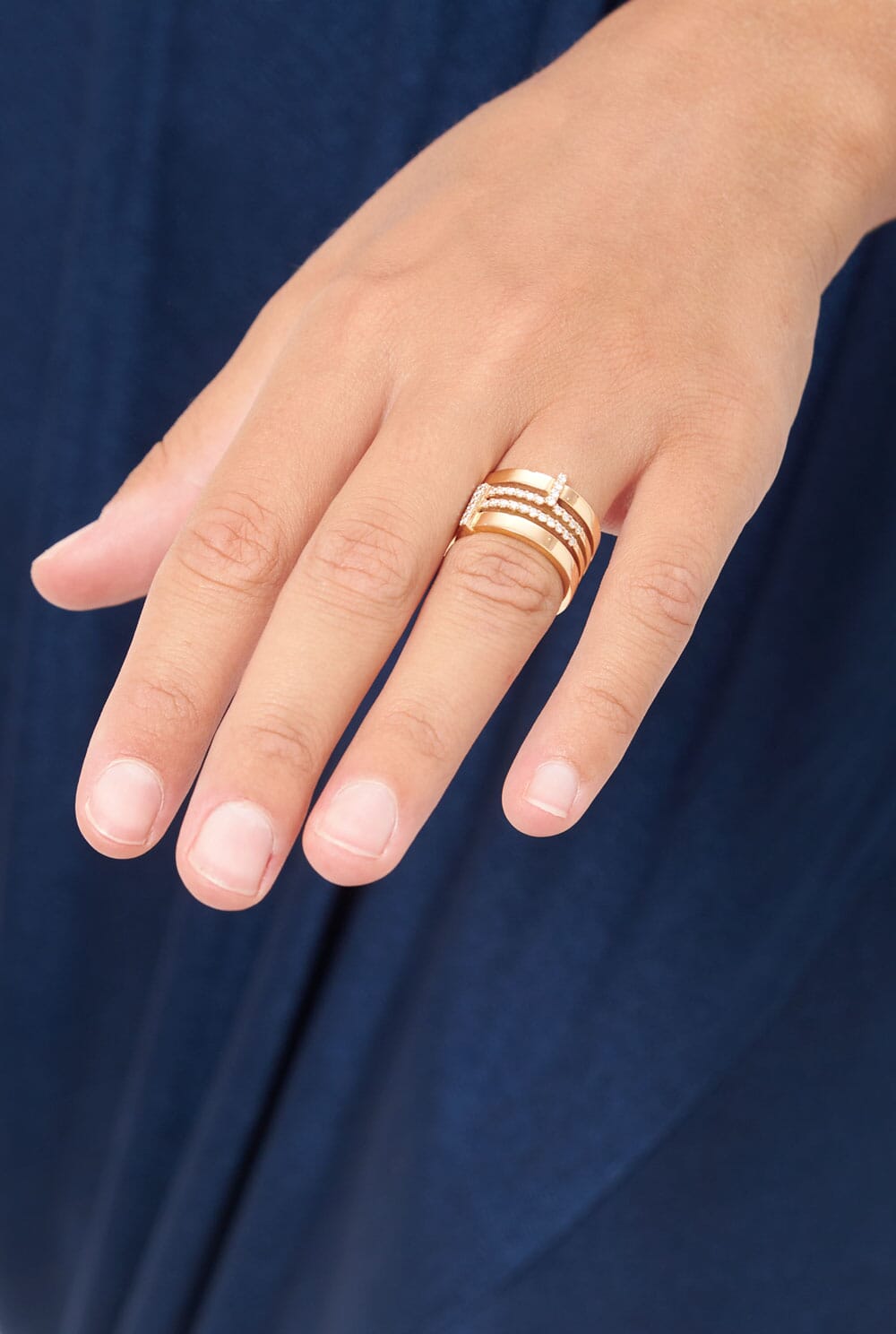 Big Ál Di Lá Ring Rings Gold & Roses