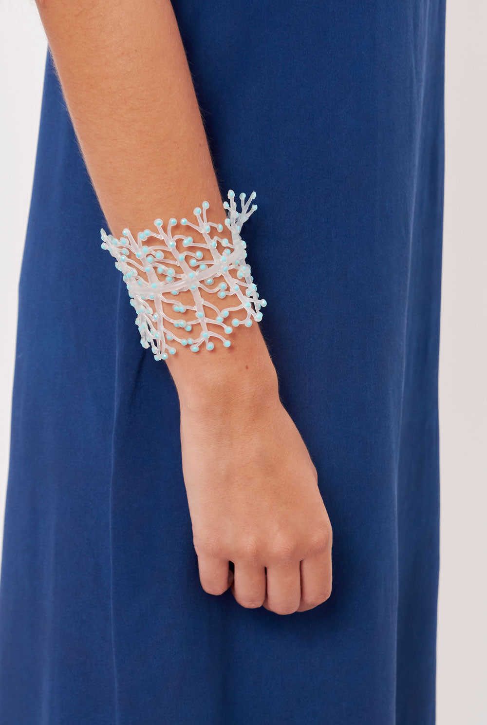 Bracelet/Necklace Helecho turquesa Necklace Joaquin Blanco