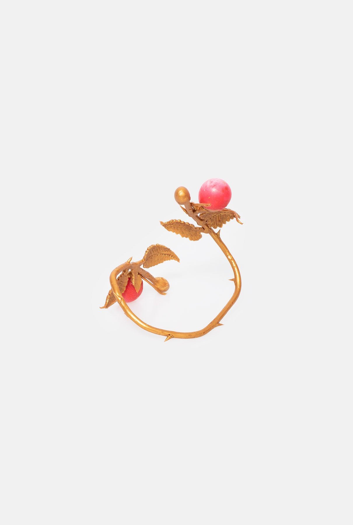 Brazalete Rama y Frutos Rosa bracelet Joaquin Blanco