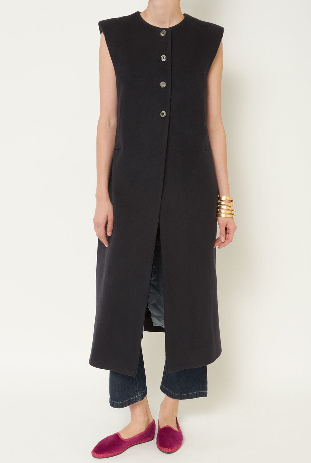 Camilla navy Vests Julise Magon