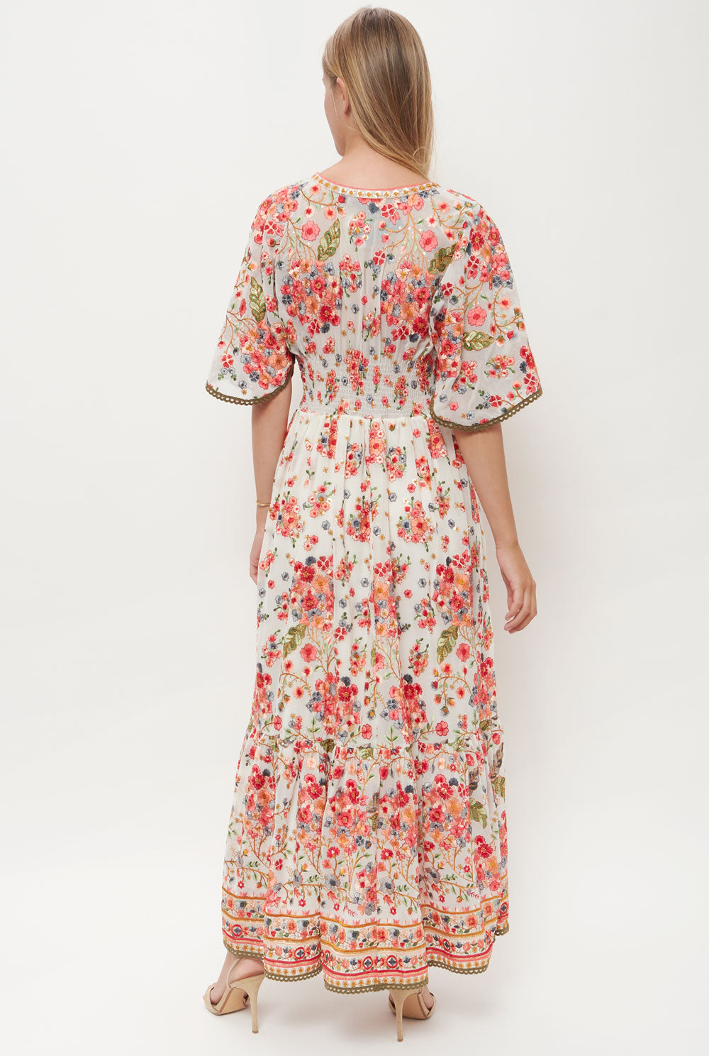 Carmen ecru dress Dress Leyre Doueil