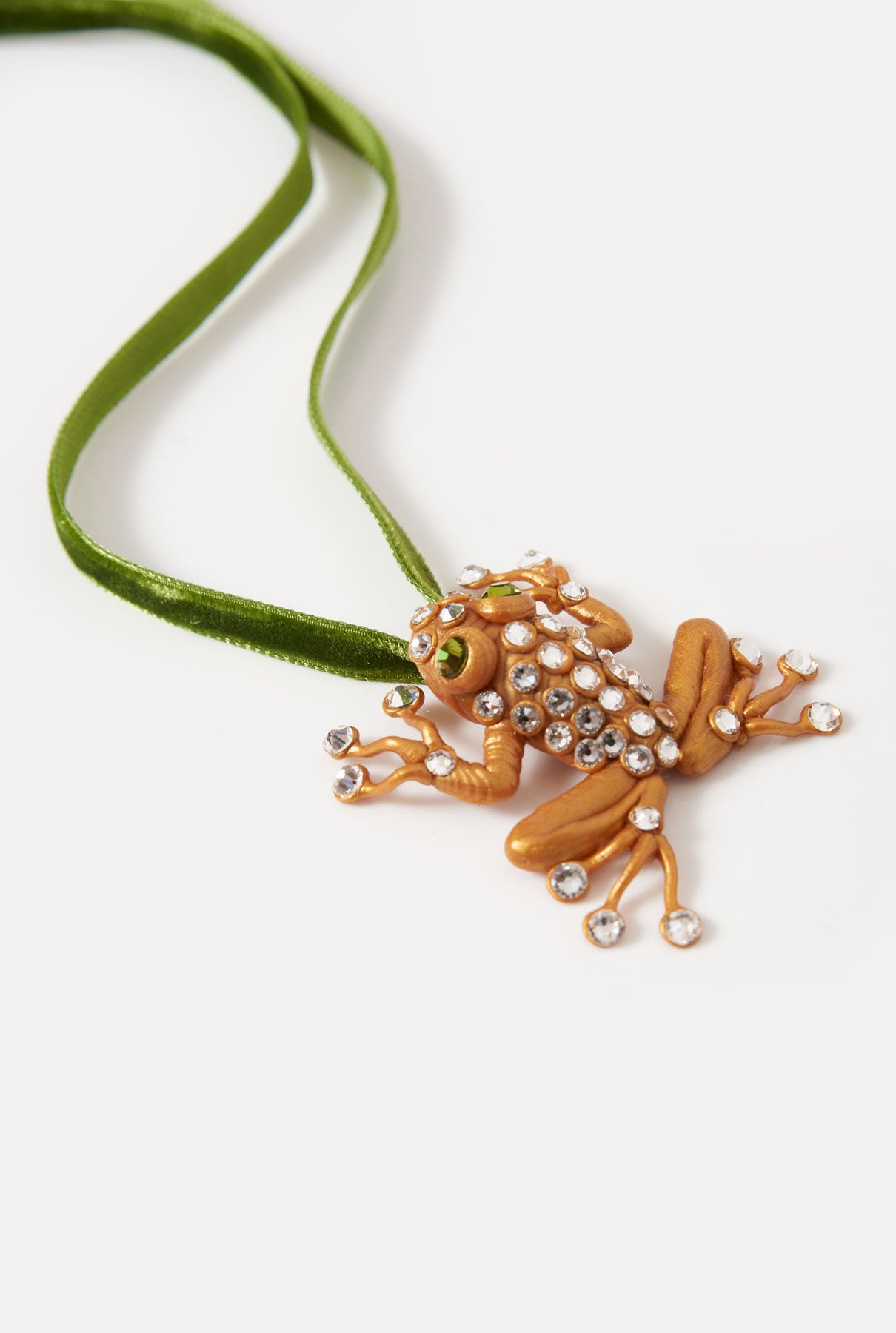 Colgante/Broche Rana Oro Strauss Brooch Joaquin Blanco