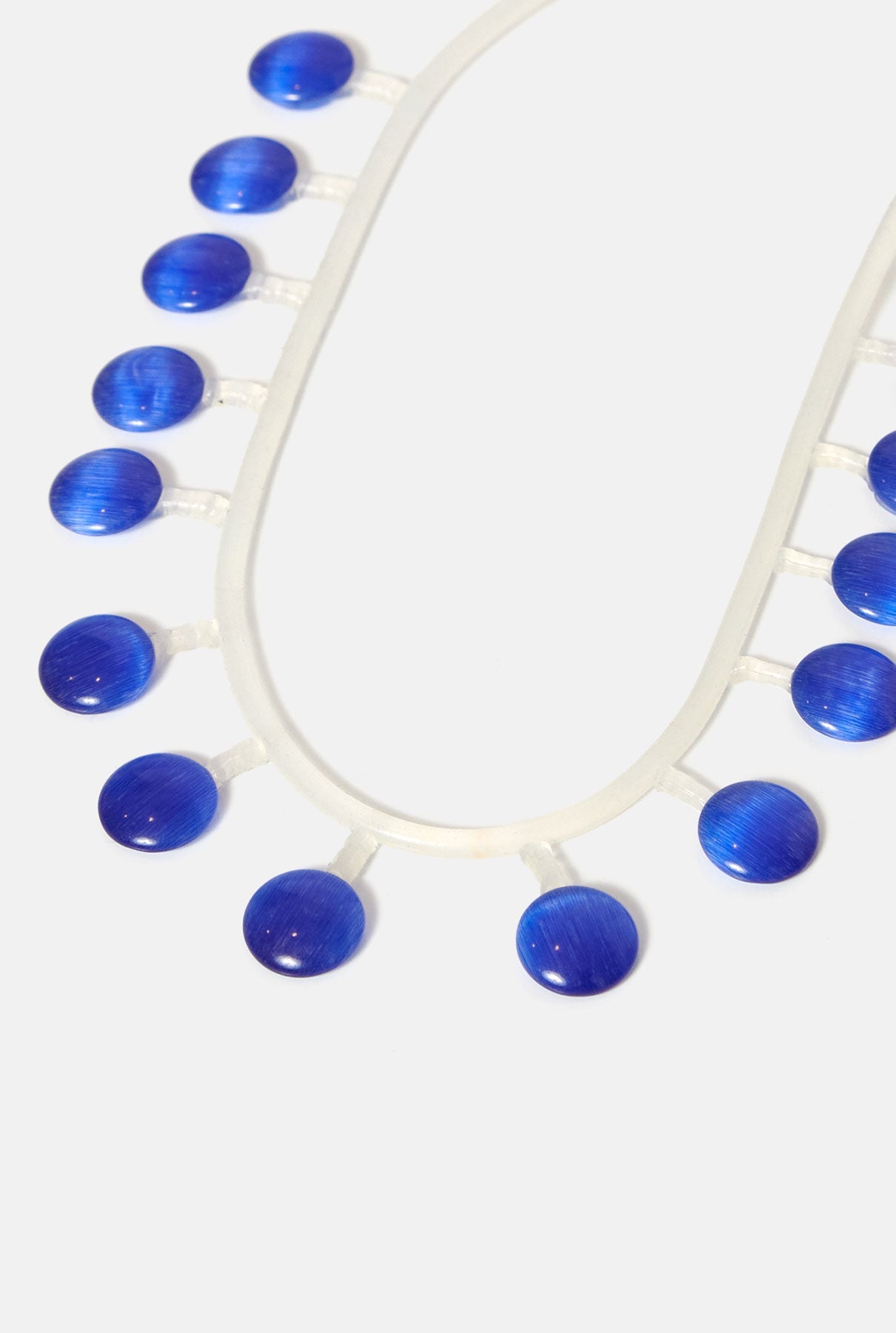 Collar flotante blue necklace Joaquin Blanco